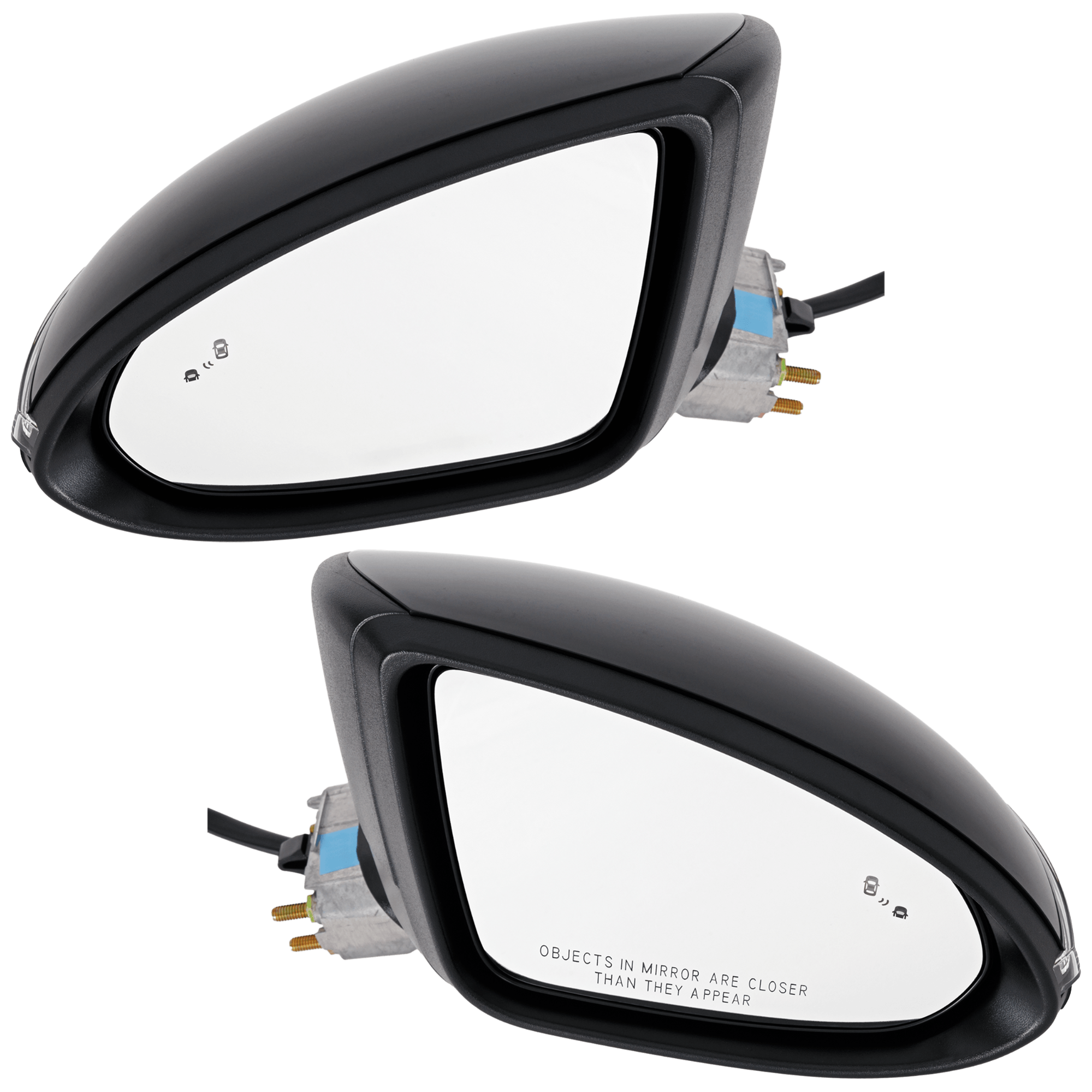 AM SONATA 20-22 MIRROR RH AND LH Power Manual Folding Heated w Blind Spot Detection Signal Light No Auto dimming Memory Puddle Light Preferred SEL Model SKU SET JHY127ER S Partslink HY1320274 HY1321274 OEM 87610L0010-87620L0010