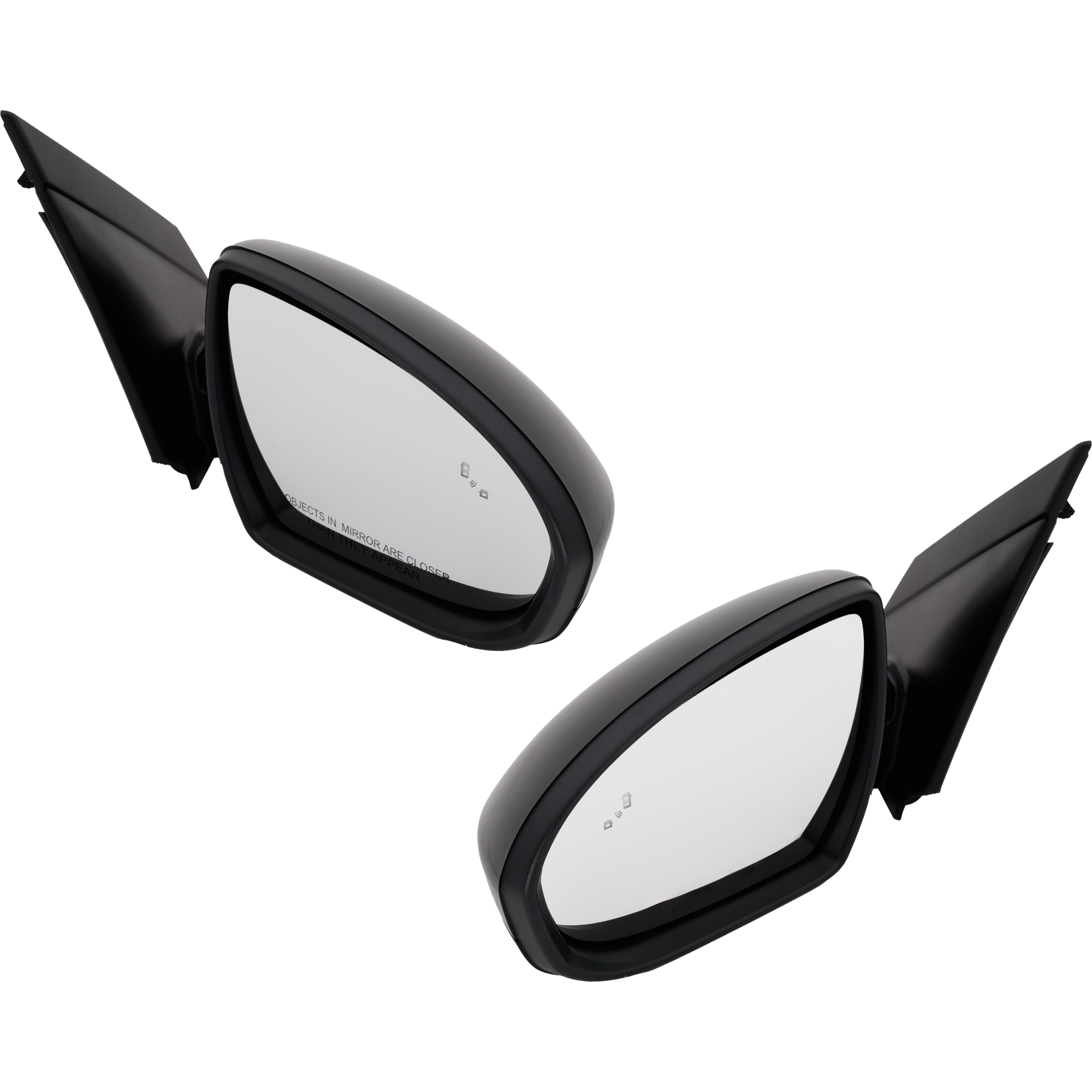 AM TUCSON 19-21 MIRROR RH AND LH Power Manual Folding Heated Paintable w Blind Spot Detection Side Object Sensor No Signal Memory Puddle Light Auto Dimming and Side View Camera Hole SKU SET JHY142ER OEM 87610D3AK0 PFM 87620D3AK0 PFM