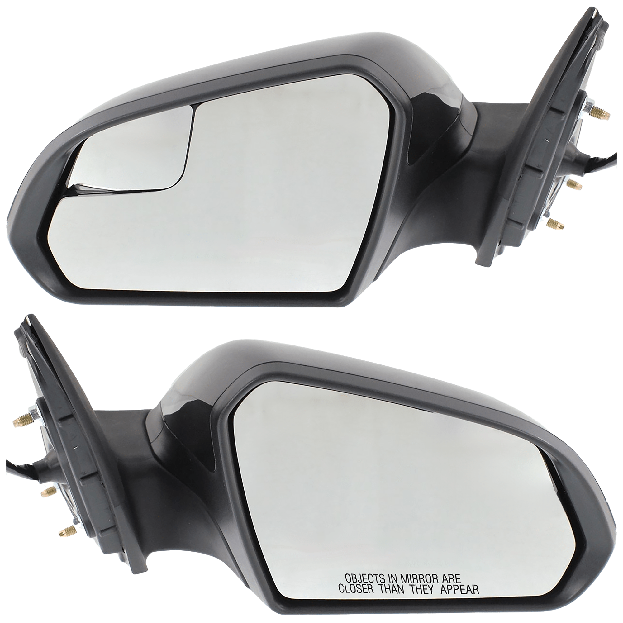 AM SONATA 15-19 MIRROR RH AND LH Power Heated Manual Folding Paintable Driver Side w BSD RH No Blind Spot Feature No Signal Light Exc. Hybrid Model SKU SET JHY16ER Partslink HY1320203 HY1321203 OEM 87610C2000-87620C2000