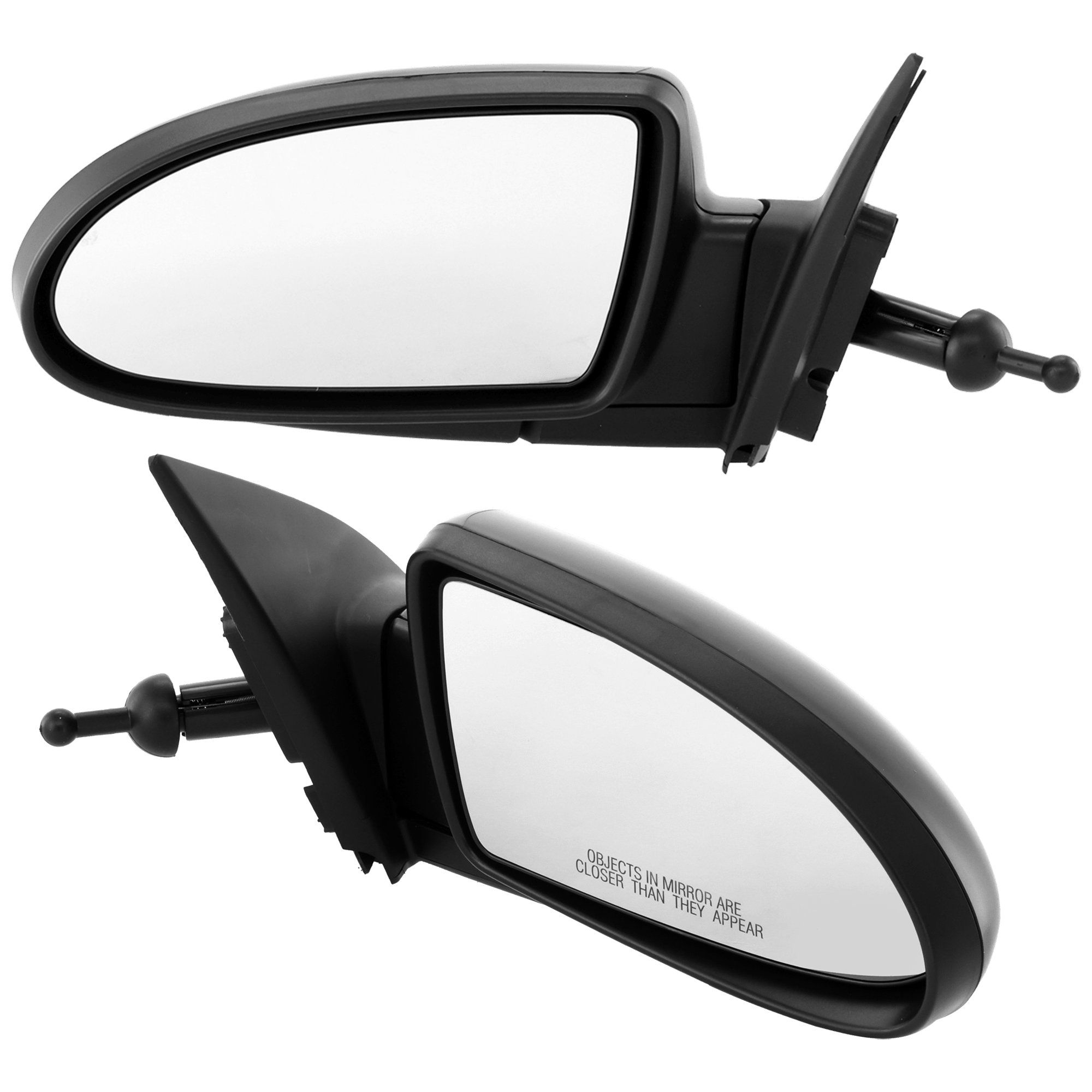 AM ACCENT 06-09 MIRROR RH AND LH Manual Adjust Manual Folding Non Heated Textured No Auto dimming BSD Memory and Signal Light Hatchback Sedan SKU SET JHY24R Partslink HY1320157 HY1321157 OEM 876101E010-876201E040