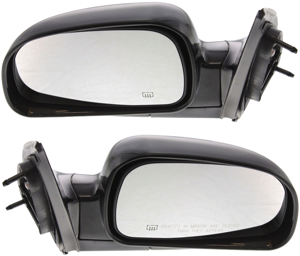 AM SANTA FE 05-06 MIRROR RH AND LH Power Manual Folding Heated Paintable SKU SET JHY31ER Partslink HY1320160 HY1321160 OEM 8761026830-8762026822