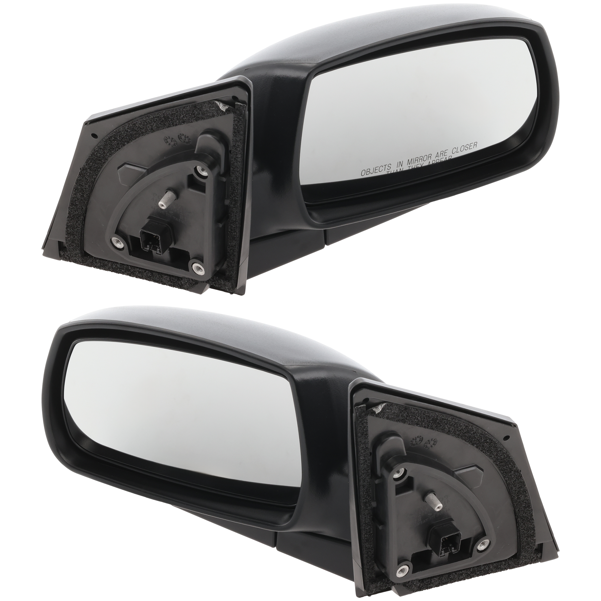 AM TUCSON 10-15 MIRROR RH AND LH Power Manual Folding Non Heated Textured No Signal Light Type 1 GL GLS Models SKU SET JHY32ER Partslink HY1320163 HY1321163 OEM 876102S060-876202S060