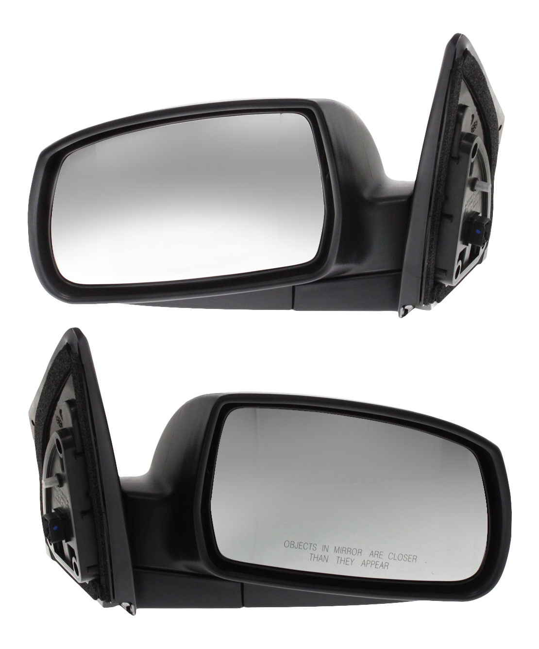 AM TUCSON 10-15 MIRROR RH AND LH Power Manual Folding Heated Textured No Signal Light SKU SET JHY33ER Partslink HY1320164 HY1321164 OEM 876102S070-876202S070