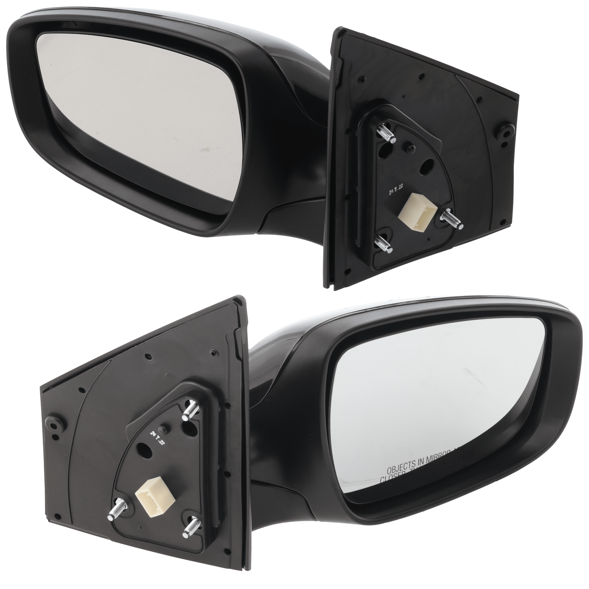 AM ELANTRA GT 13-17 MIRROR RH AND LH Power Manual Folding Heated Paintable w In housing Signal Light No Auto dimming BSD and Memory SKU SET JHY38ER S Partslink HY1320230 HY1321230 OEM 87610A5220-87610A5380-87620A52