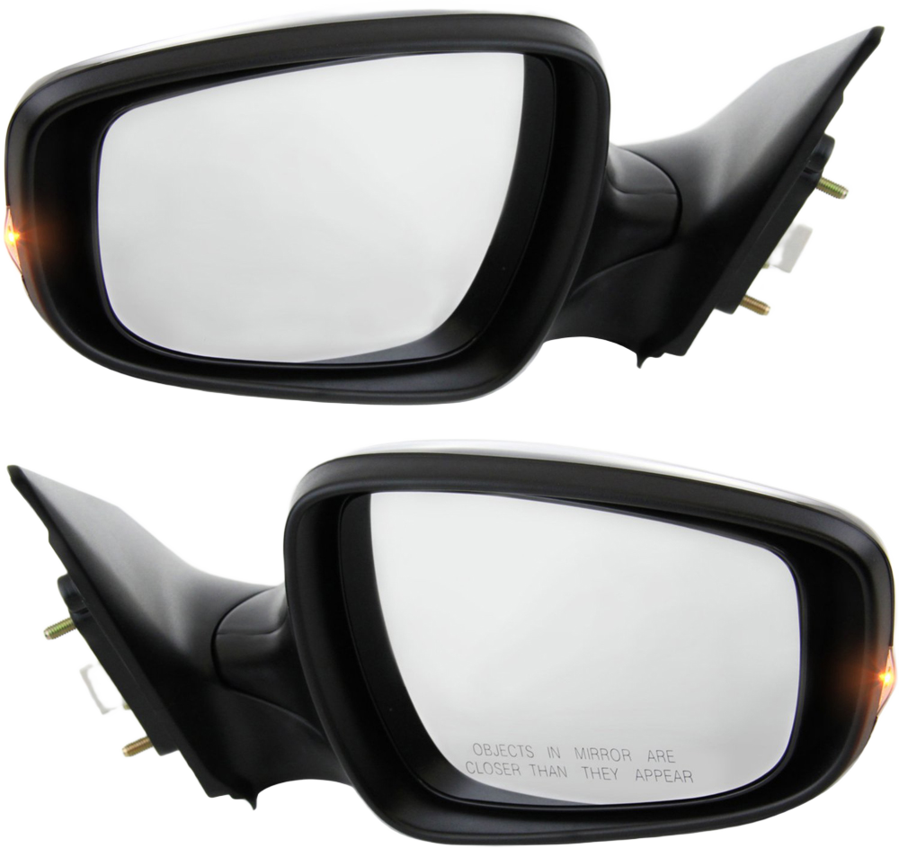 AM ELANTRA 11-13 MIRROR RH AND LH Power Manual Folding Heated Paintable w In housing Signal Light No Auto dimming BSD and Memory SKU SET JHY54ER S Partslink HY1320178 HY1321178 OEM 876103Y000-876203Y000