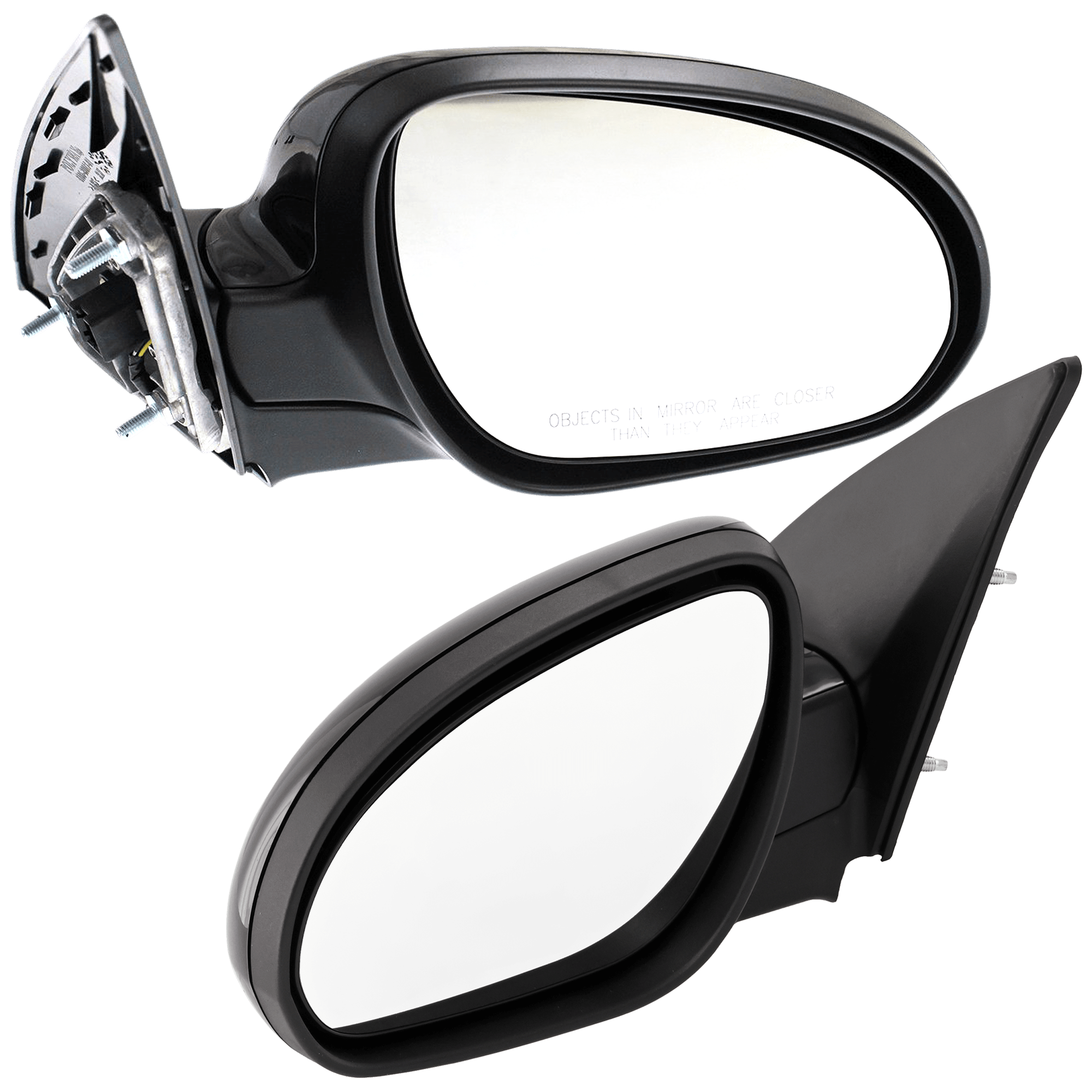 AM ELANTRA 09-12 MIRROR RH AND LH Power Manual Folding Heated Paintable No Auto dimming BSD Memory and Signal Light SKU SET JHY60ER Partslink HY1320197 HY1321197 OEM 876102L150-876202L430