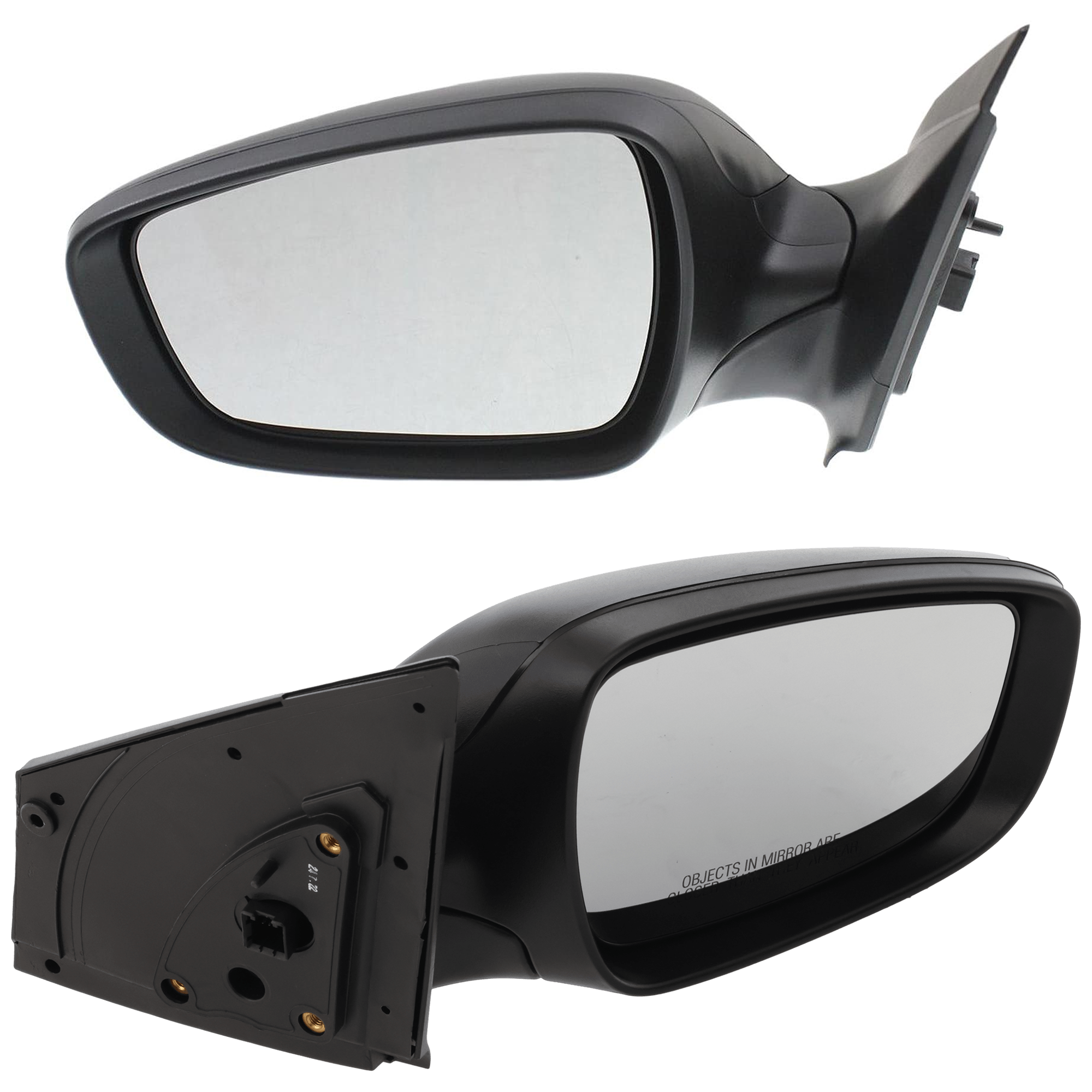 AM ACCENT 12-17 MIRROR RH AND LH Power Manual Folding Heated Textured No Auto dimming BSD Memory and Signal Light SKU SET JHY61ER Partslink HY1320181 HY1321181 OEM 876101R210 PFM 876101R250-8762