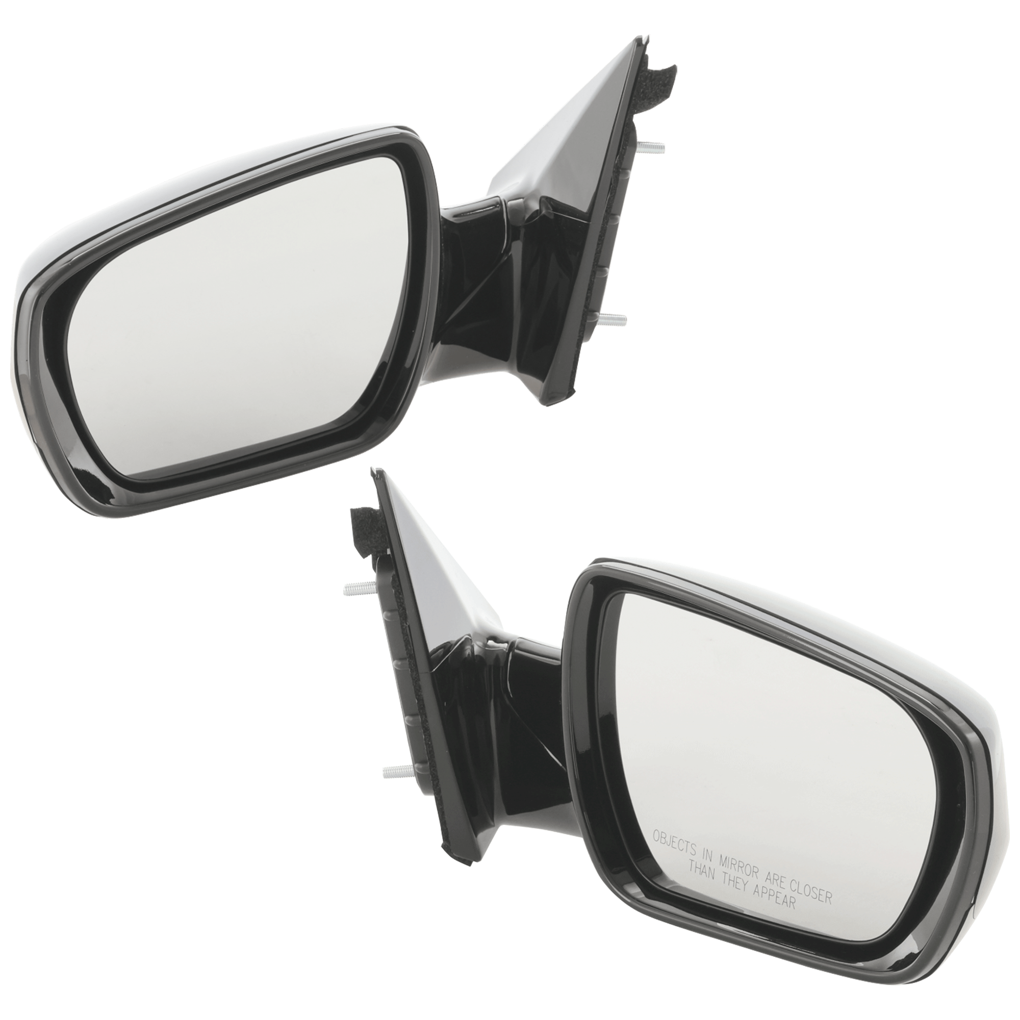AM SANTA FE SPORT 13-16 MIRROR RH AND LH Power Manual Folding Non Heated Paintable No Signal Light Sport Model SKU SET JHY69ER Partslink HY1320199 HY1321199 OEM 876104Z000-876204Z000
