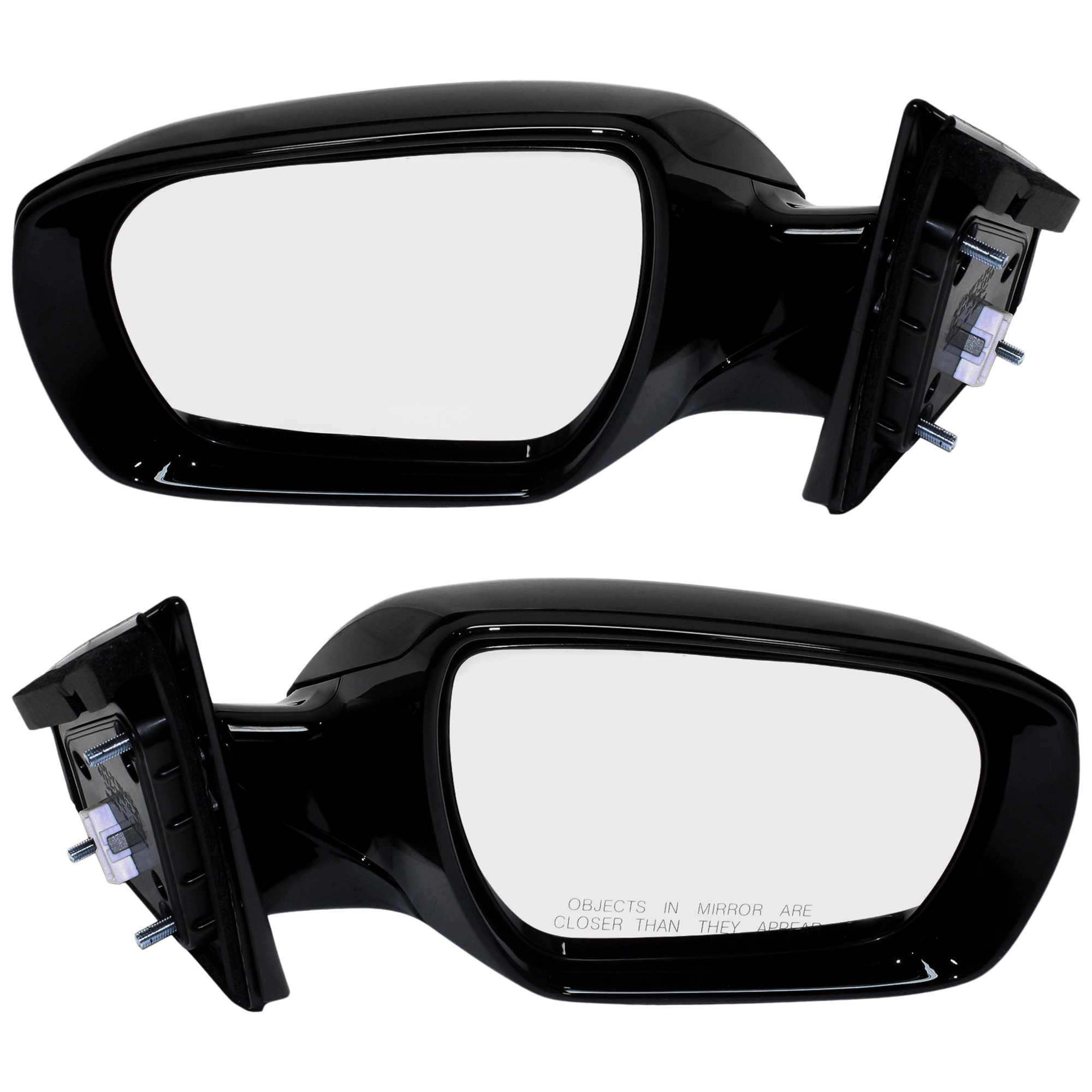 AM SANTA FE SPORT 13-16 MIRROR RH AND LH Power Manual Folding Heated Paintable No Signal Light Sport Model SKU SET JHY70ER Partslink HY1320200 HY1321200 OEM 876104Z001-876204Z001