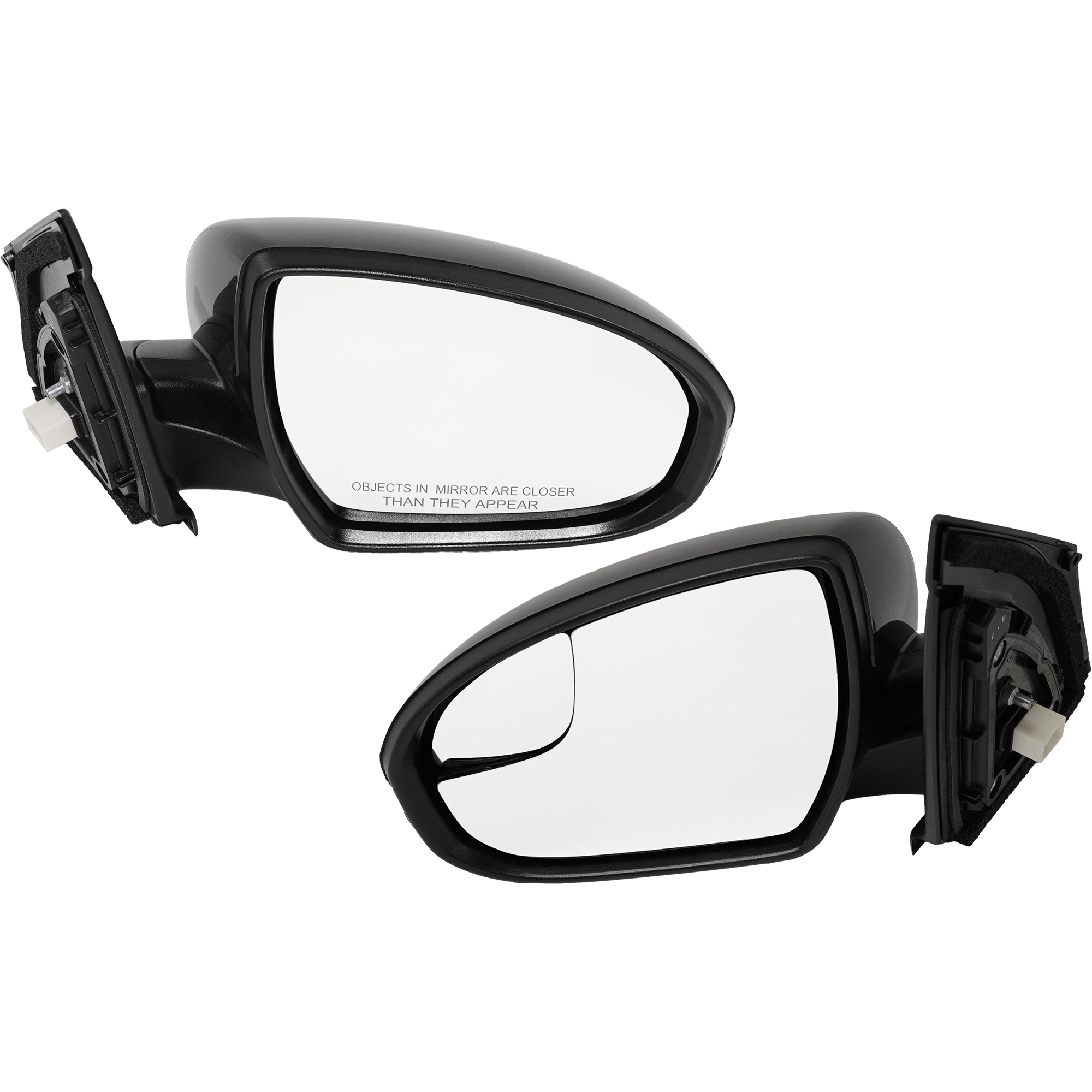AM TUCSON 16-18 MIRROR RH AND LH Power Manual Folding Heated w Signal Light Paintable SKU SET JHY90ER S Partslink HY1320247 HY1321247 OEM 87610D3420-87620D3420