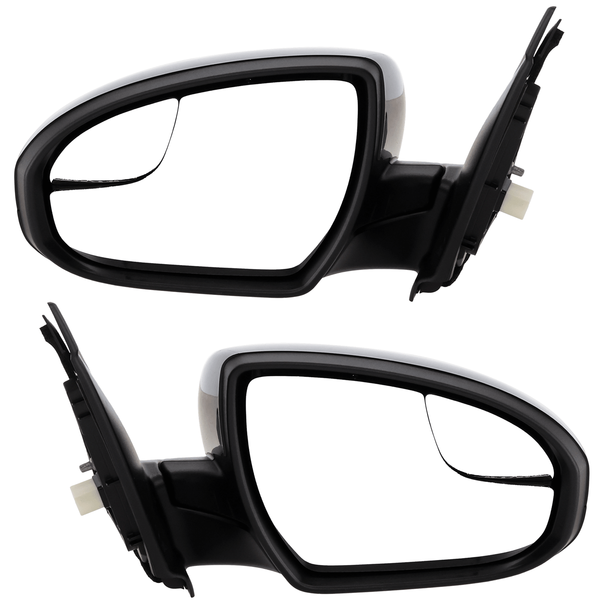 AM TUCSON 16-18 MIRROR RH AND LH Power Heated Manual Folding Paintable LH w BSD RH No Blind Spot Feature No Signal Light SKU SET JHY90ER Partslink HY1320246 HY1321246 OEM 87610D3410-87620D3410