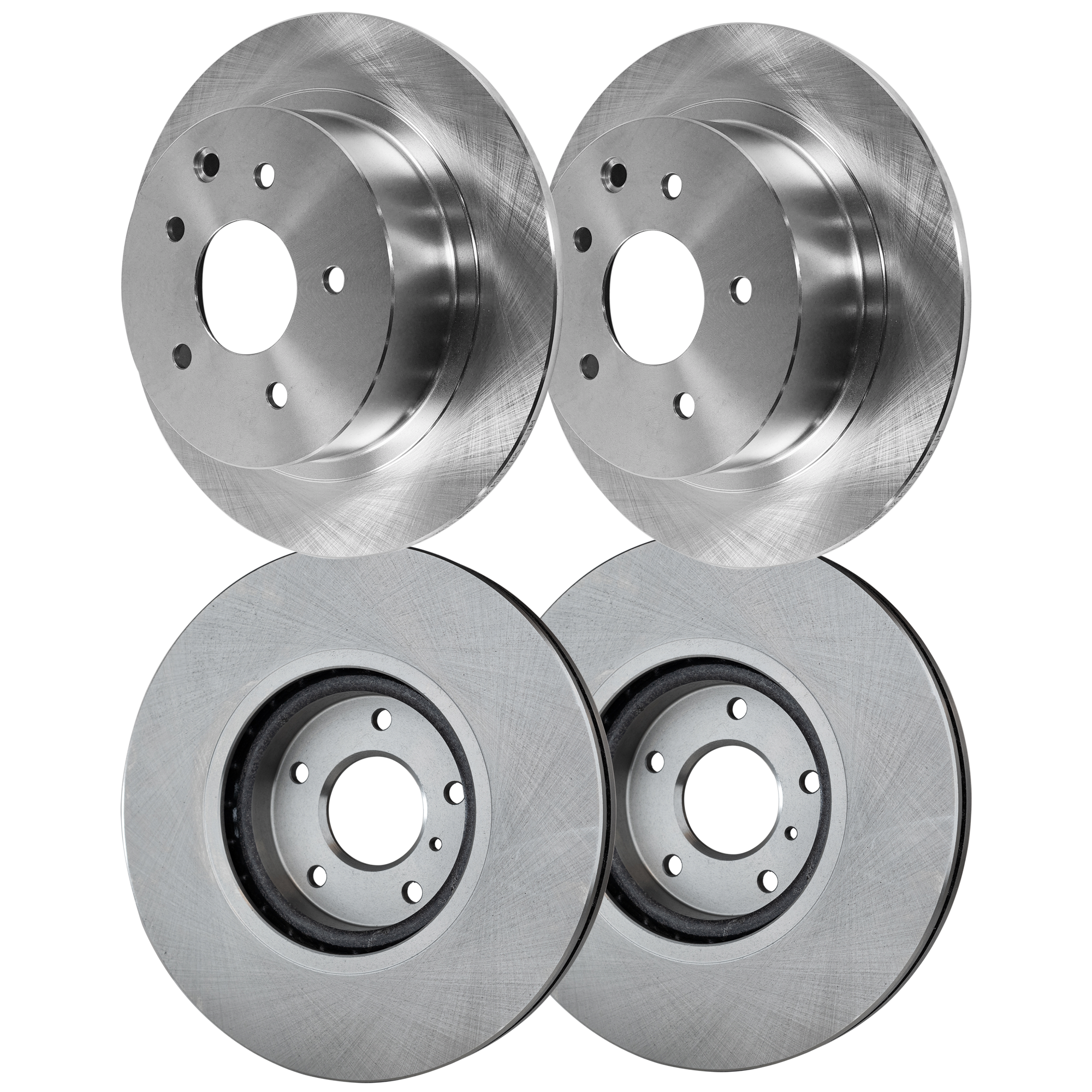 AM ALTIMA 05-06 MAXIMA 06-08 FRONT AND REAR BRAKE DISC 4 Wheel Set SKU SET JI27110001-4 B OEM 40206CA010-40206EG000-432068J1