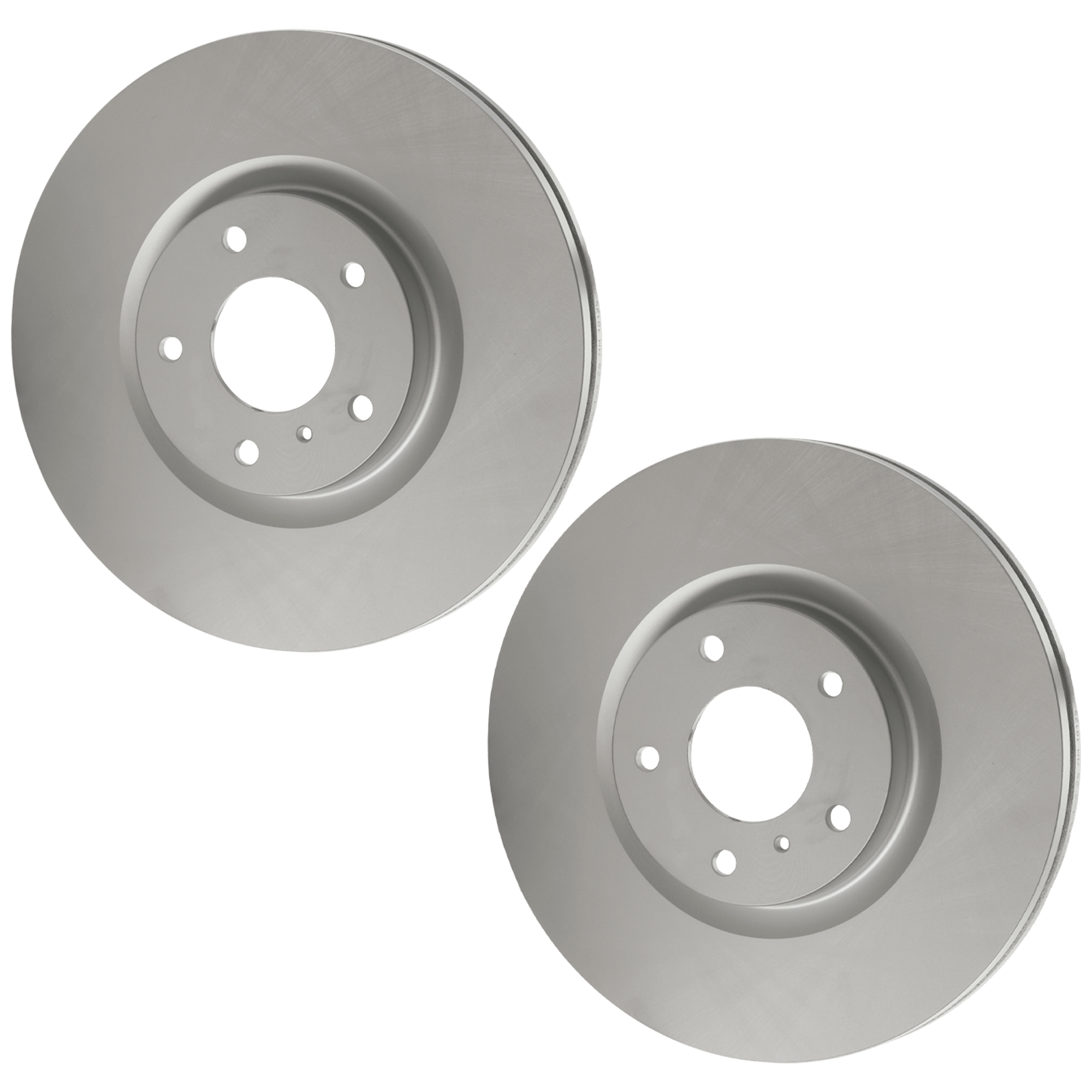 AM MAXIMA 06-23 MURANO 04-14 FRONT BRAKE DISC RH AND LH Plain Surface G Coated Cast Iron Vented 5 Lugs SKU SET JI27110001G 2 OEM 40206CA010 PFM