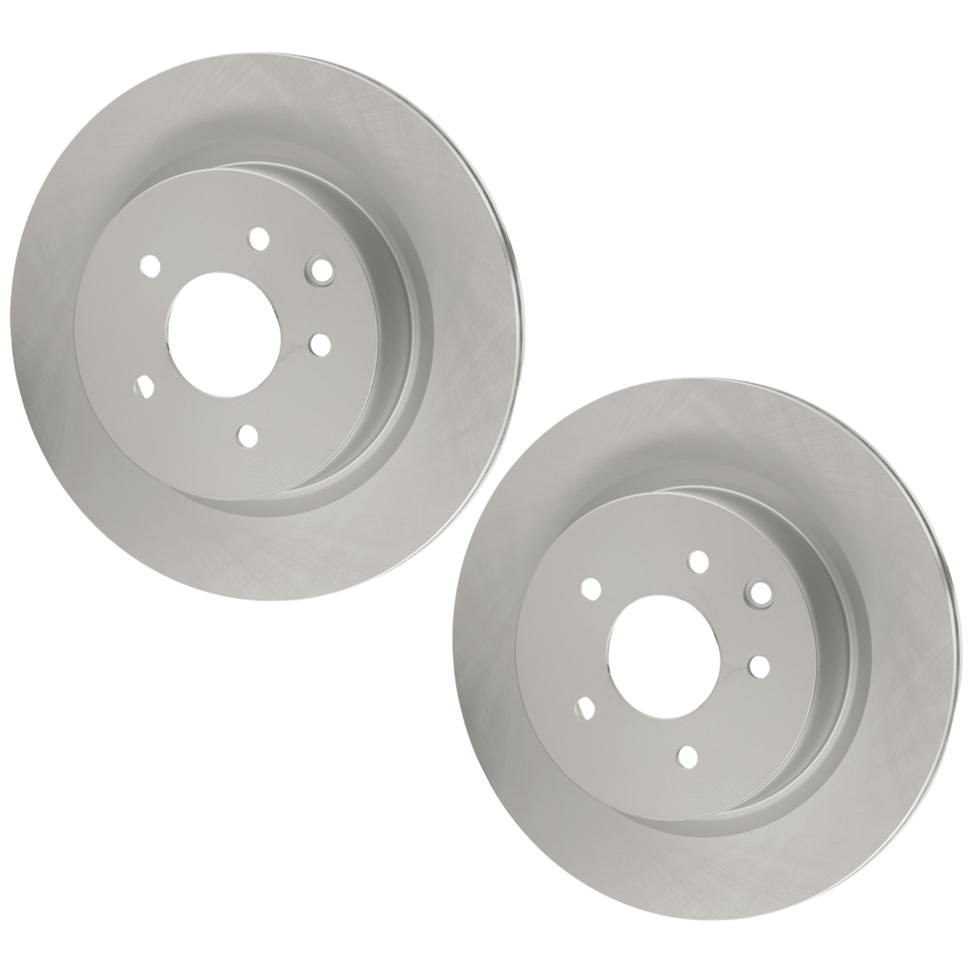 AM G35-05-08 MAXIMA 09-23 REAR BRAKE DISC RH AND LH Plain Surface G Coated Cast Iron Vented 5 Lugs SKU SET JI27110004G 2 OEM 43206EG000 PFM