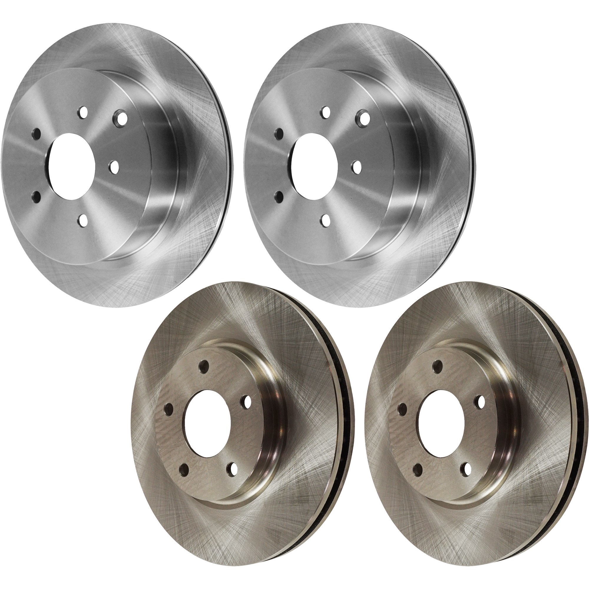 AM QUEST 04-17 FRONT AND REAR BRAKE DISC 4 Wheel Set SKU SET JI27110011-4 OEM 40206WL80A 40206ZM00A 40206CK0
