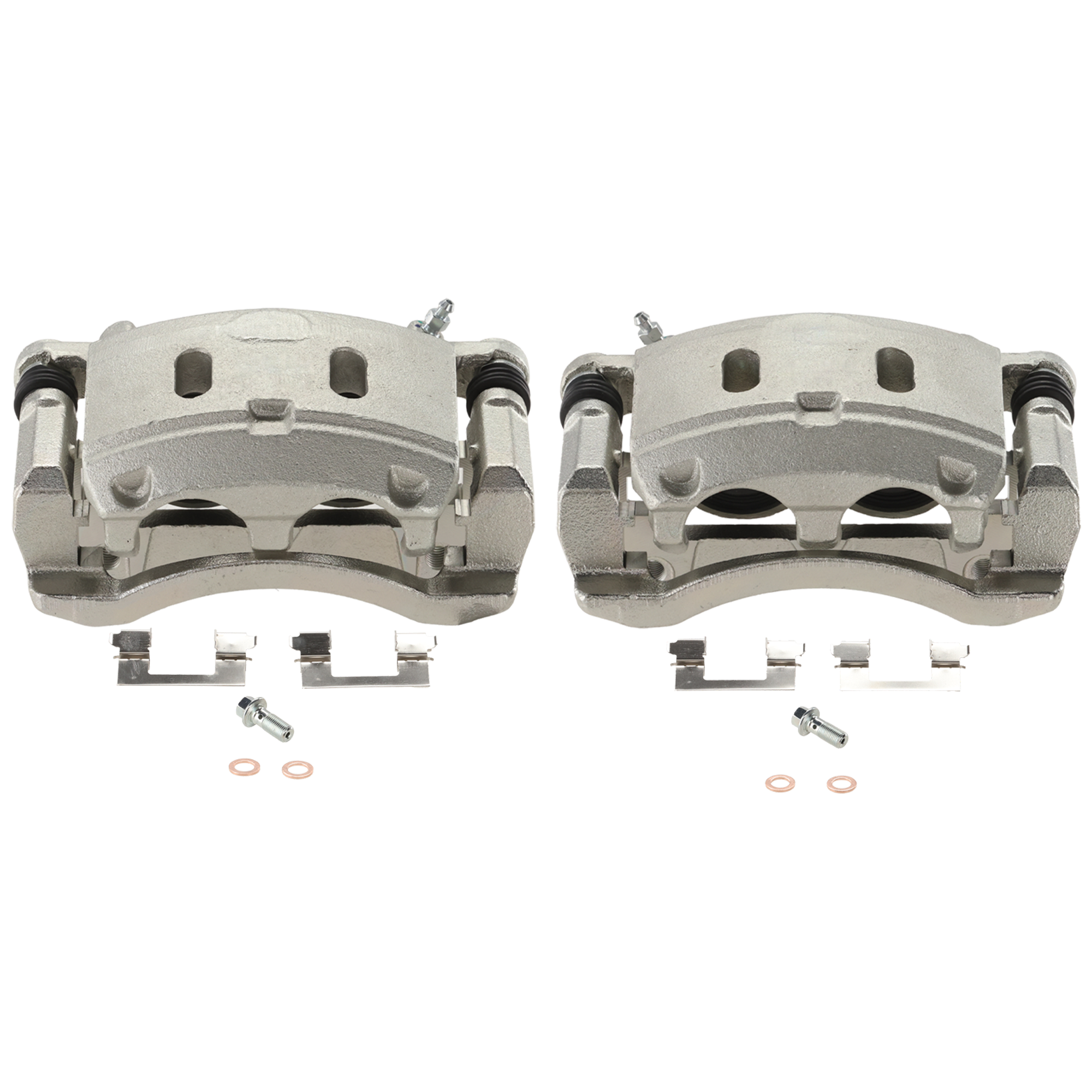 AM QX56-07-13 QX80-14-23 FRONT BRAKE KIT WITH CALIPERS 2 Wheel Set Includes 2 Brake Caliper SKU SET JI27150001