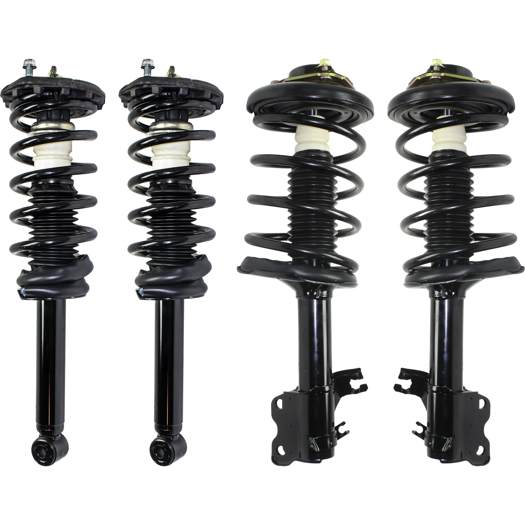 AM I35-02-04 MAXIMA 02-03 FRONT AND REAR FULLY LOADED STRUT RH AND LH Gas Charged Twin tube Set of 4 SKU SET JI280507-4 OEM 543022Y927-562106Y425-543026Y4