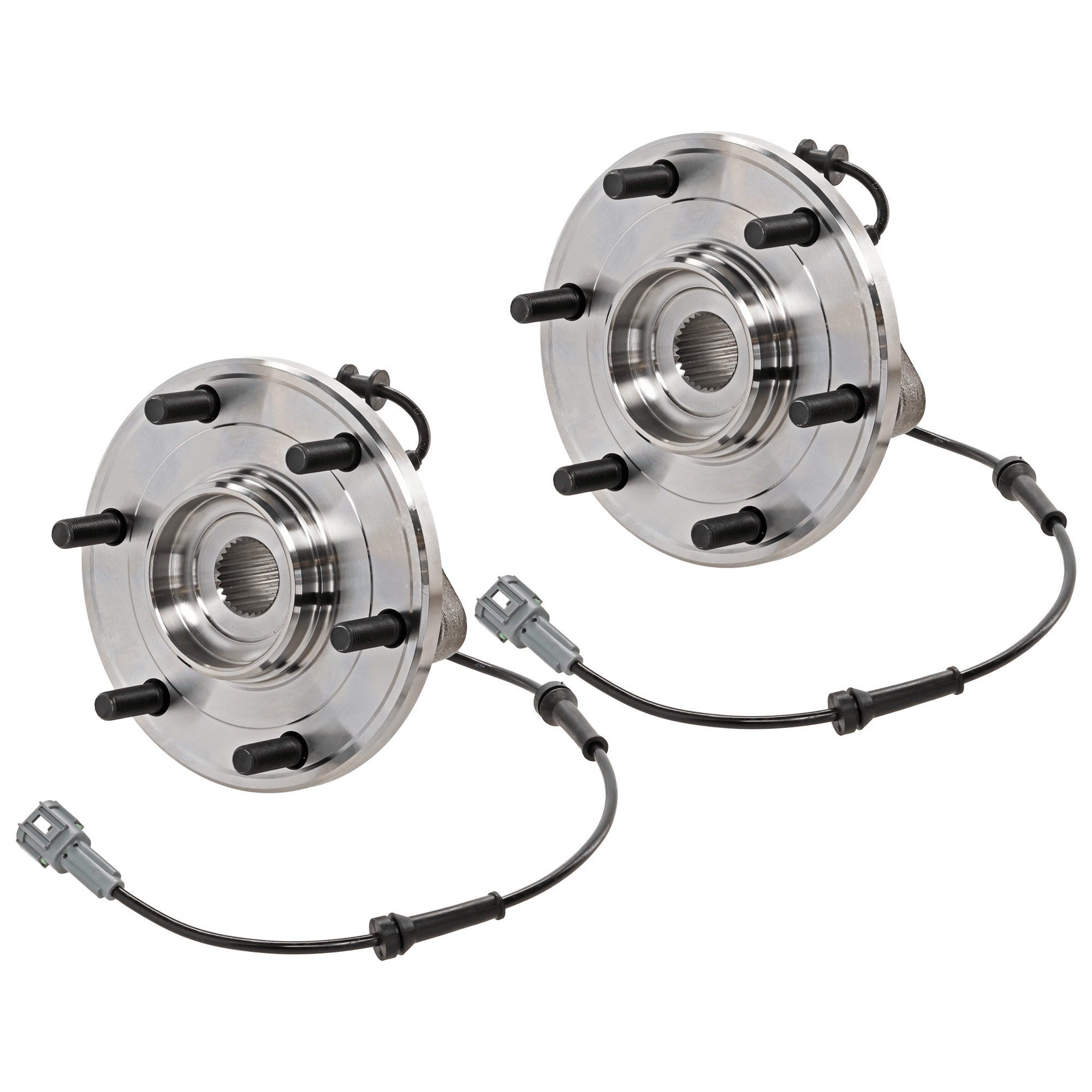 AM ARMADA 05-07 QX56 TITAN 04-07 FRONT HUB ASSEMBLY RH AND LH 6 Studs 6 in. x 6.75 in. Bolt Pattern SKU SET JI283701-2 OEM 402027S000-402027S100
