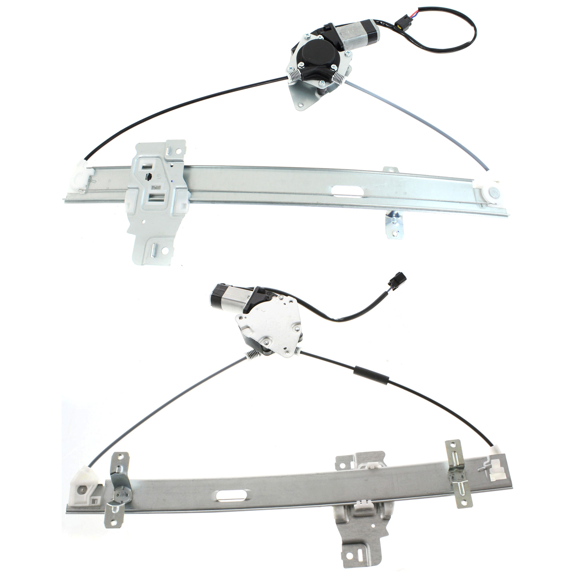 AM PASSPORT 98-02 RODEO 98-04 FRONT AND REAR WINDOW REGULATOR LH Power w Motor SKU SET JI462902-2L Partslink HO1350126 IZ1550102 OEM 8972544530-8972544551