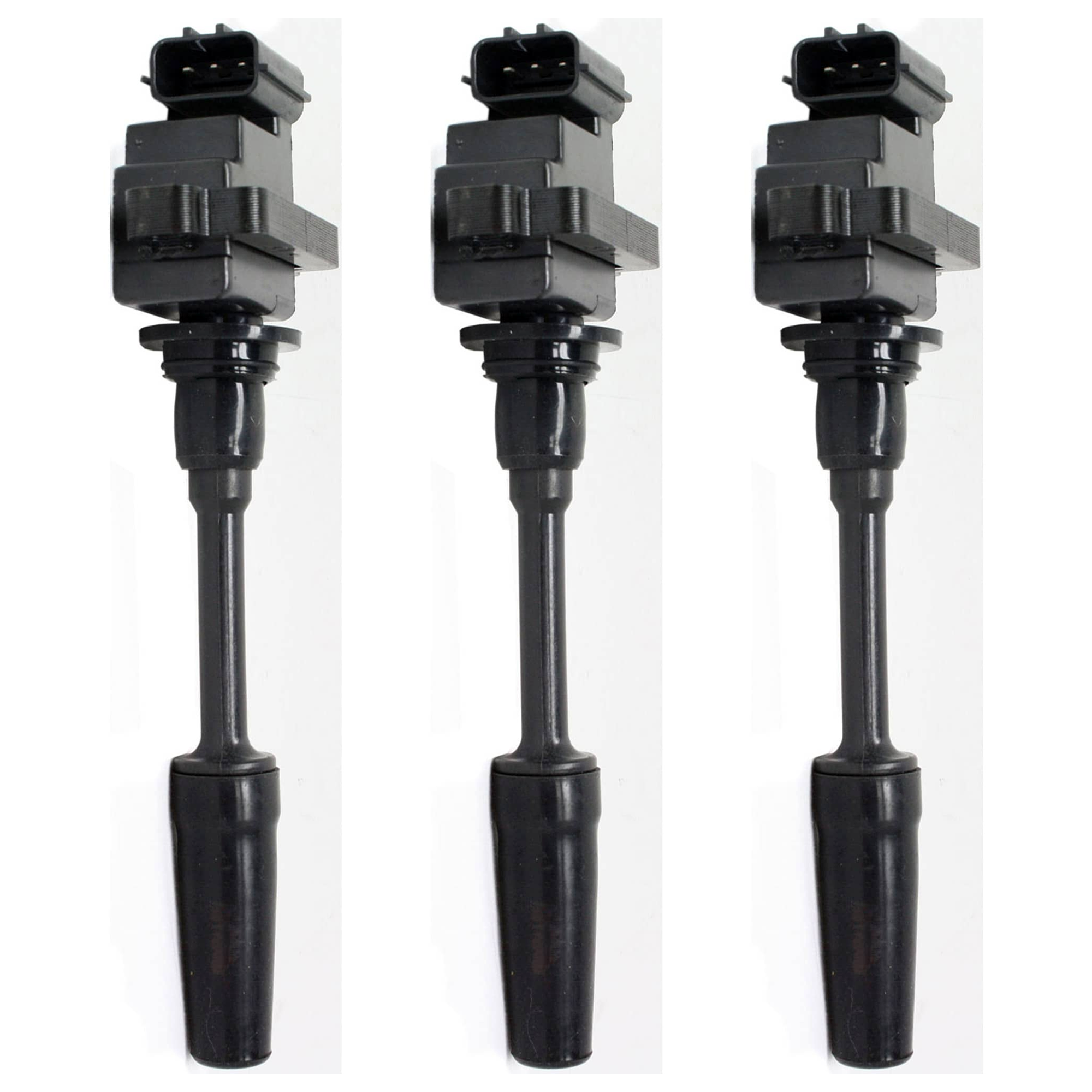 AM MAXIMA 95-99 IGNITION COIL Rear Set of 3-12 Volts 3 Blade Male Terminals Direct Ignition Mounting SKU SET JI504601-3