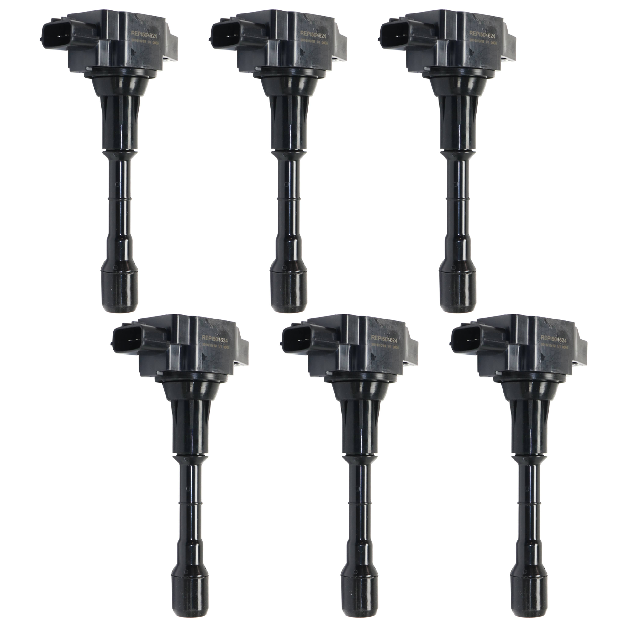 AM G37-08-13-370Z 09-14 IGNITION COIL Set of 6-3 Male Blade Type Terminals SKU SET JI504624-6