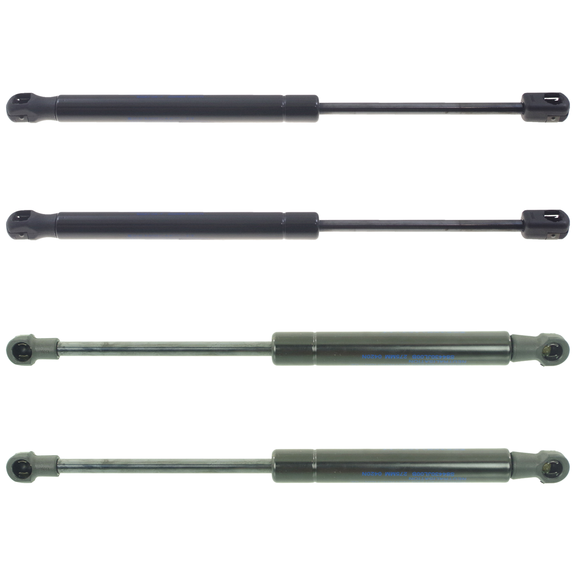 AM G37-08-11 LIFT SUPPORT RH AND LH Lid Support without Spoiler Coupe SKU SET JI610704 Partslink IN1237109 OEM 65470JL00A 84430JL00B