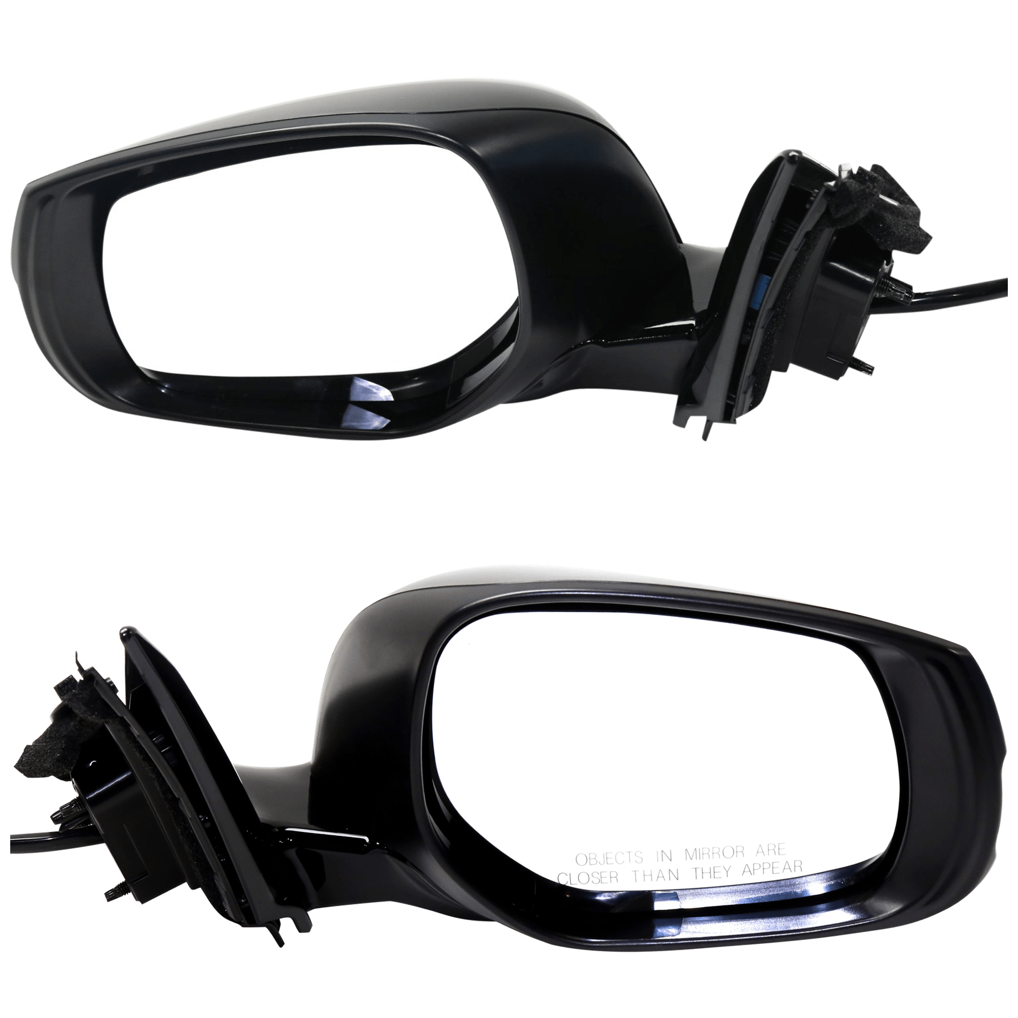 AM Q50-14-18 MIRROR RH AND LH Power Manual Folding Heated Paintable w Signal Light w o Around View Monitor Hybrid 15-15 SKU SET JIN01ER S Partslink IN1320129 IN1321129 OEM 963014HB0A 963024HB0A