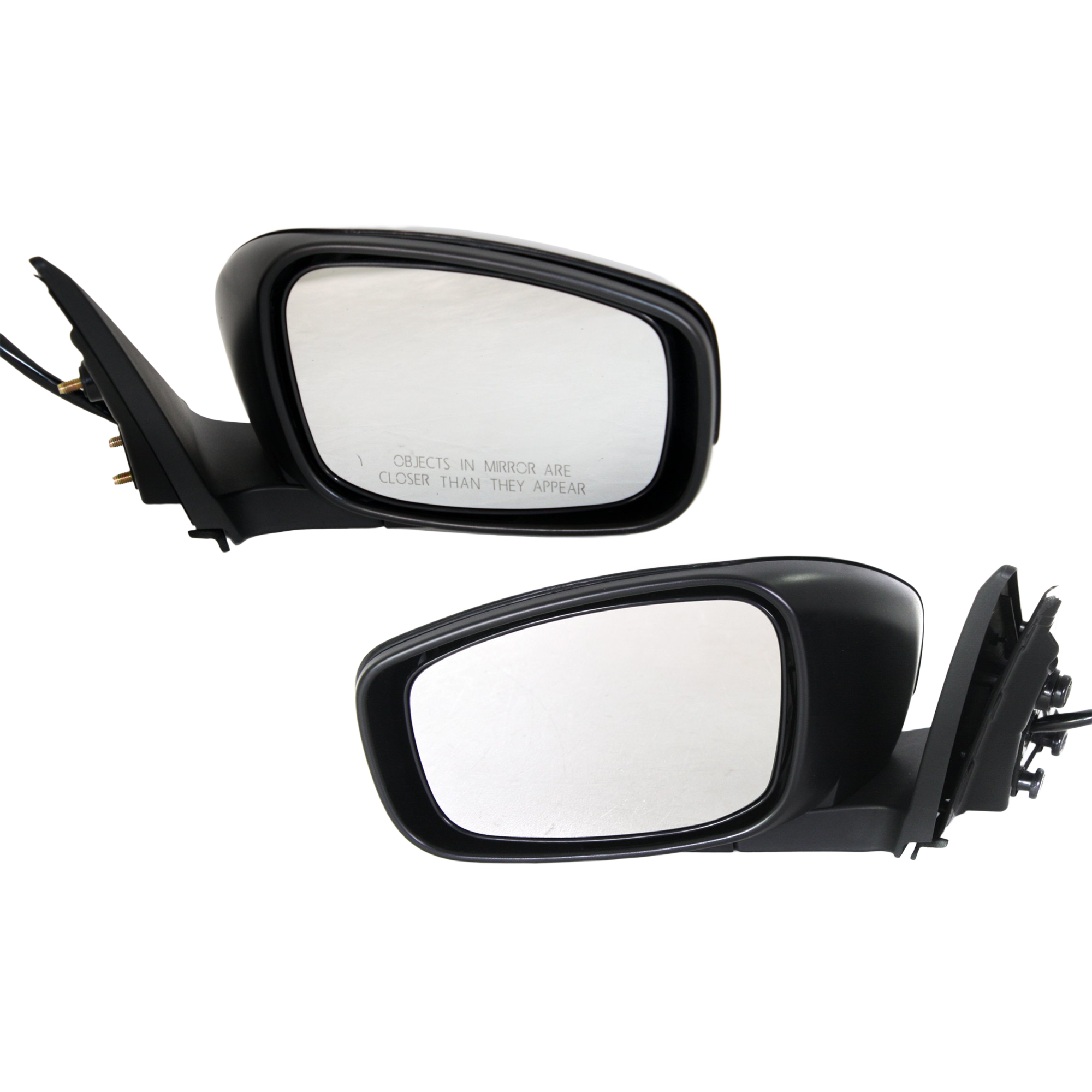 AM G37-08-13 Q60-14-15 MIRROR RH AND LH Power Heated Manual Folding Paintable With Memory G37 RWD w Premium Package Coupe SKU SET JIN21ER Partslink IN1320114 IN1321114 OEM 96301JK61B PFM 96302JK61B PFM