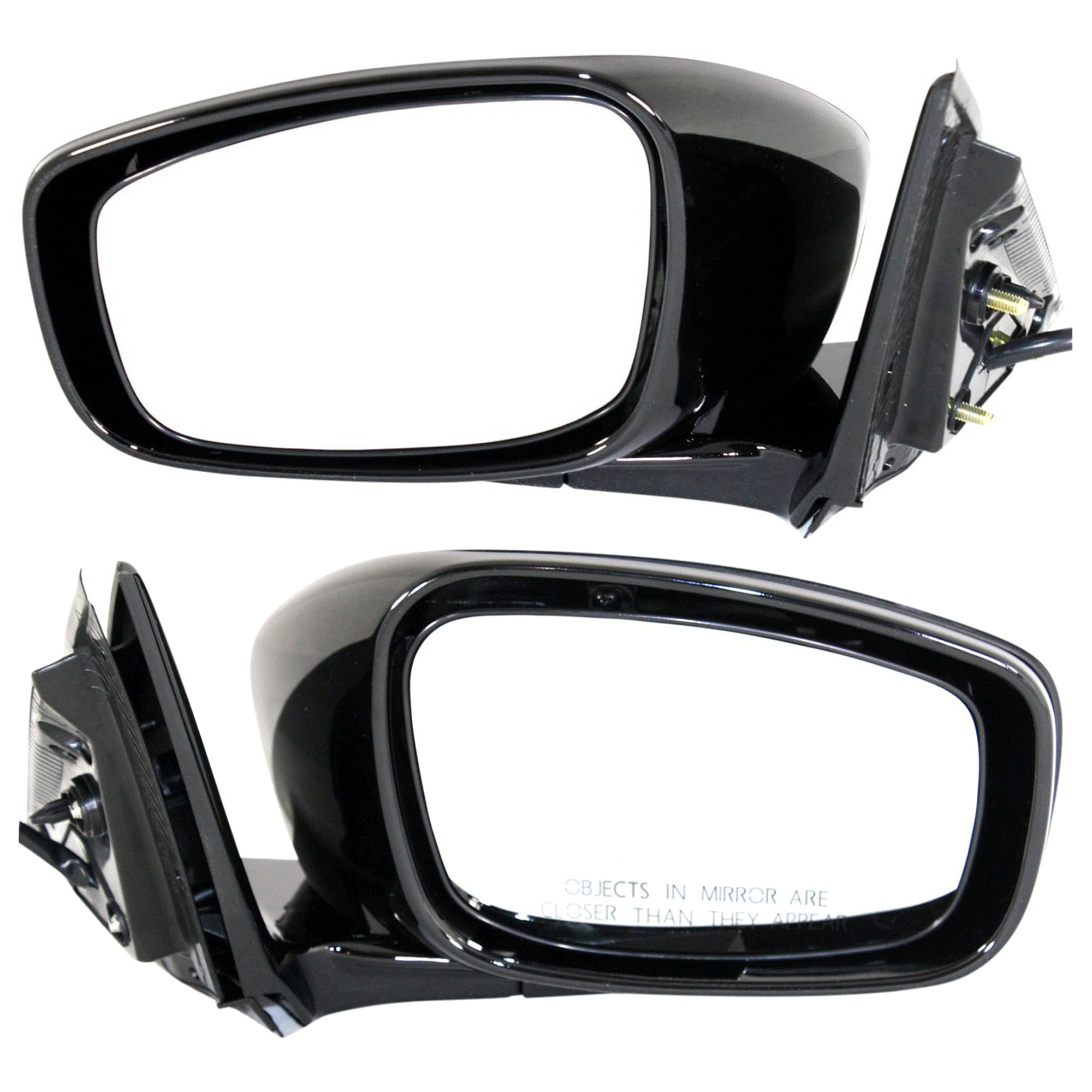 AM G37-09-13 G25-11-12 MIRROR RH AND LH Power Heated Manual Folding Paintable No Memory G37 AWD w o Premium Package Sedan SKU SET JIN24ER Partslink IN1320116 IN1321116 OEM 963011NC3A PFM K6373JL00A 9630