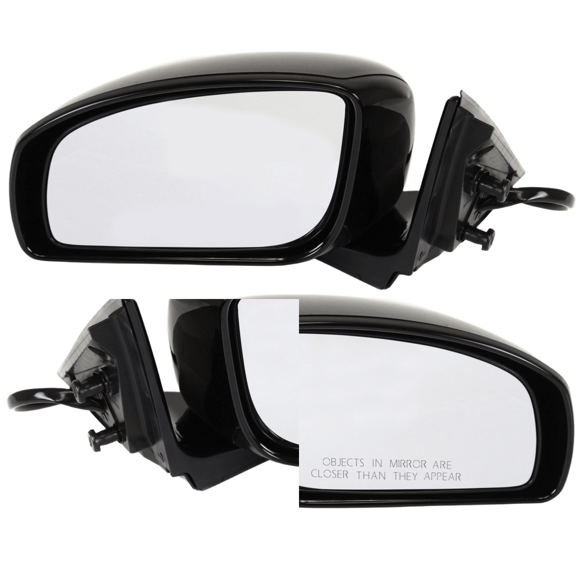 AM G35-07-08 MIRROR RH AND LH Power Heated Manual Folding Paintable Sedan w o Sport Package SKU SET JIN31ER Partslink IN1320125 IN1321125 OEM 963011NA2A PFM 963021NA2A PFM