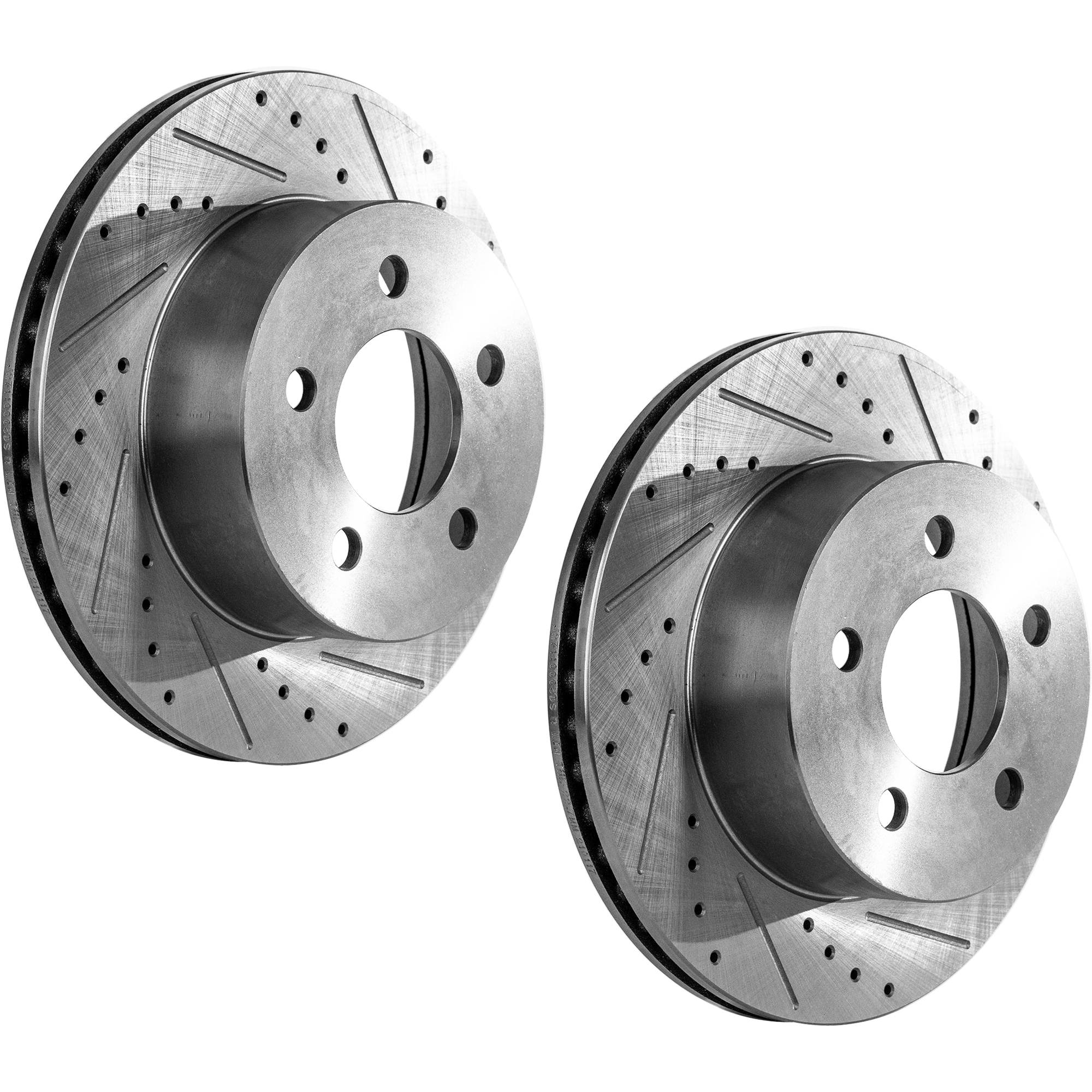 AM WRANGLER TJ 99-06 CHEROKEE 99-01 FRONT BRAKE DISC RH AND LH Performance Rotor Drilled and Slotted SKU SET JJ27110005DRS2 OEM 5396-19906-76923-105111-145276