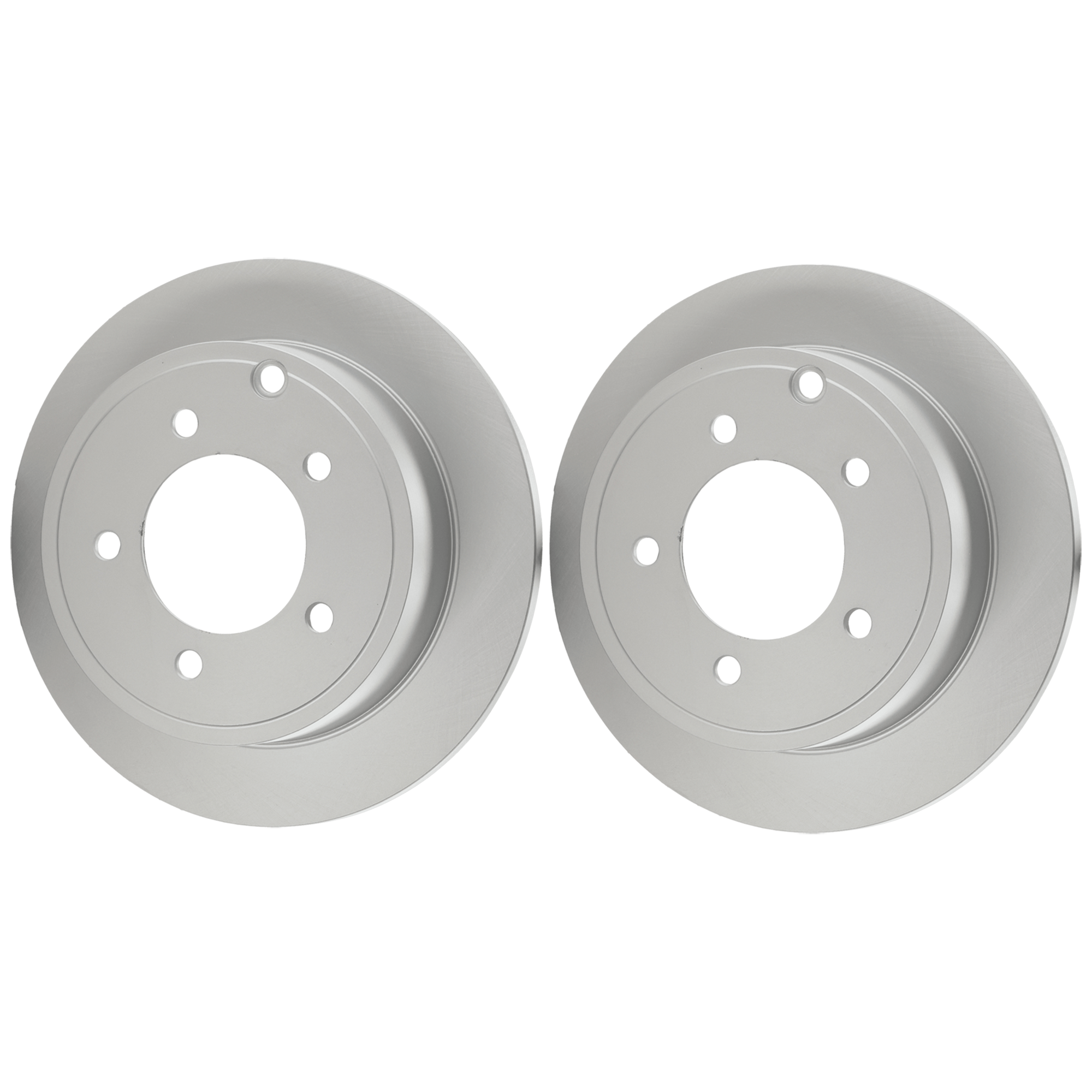 AM PATRIOT COMPASS 07-17 REAR BRAKE DISC RH AND LH Plain Surface G Coated Cast Iron Solid 5 Lugs SKU SET JJ27110008G 2 OEM 5105515AA PFM