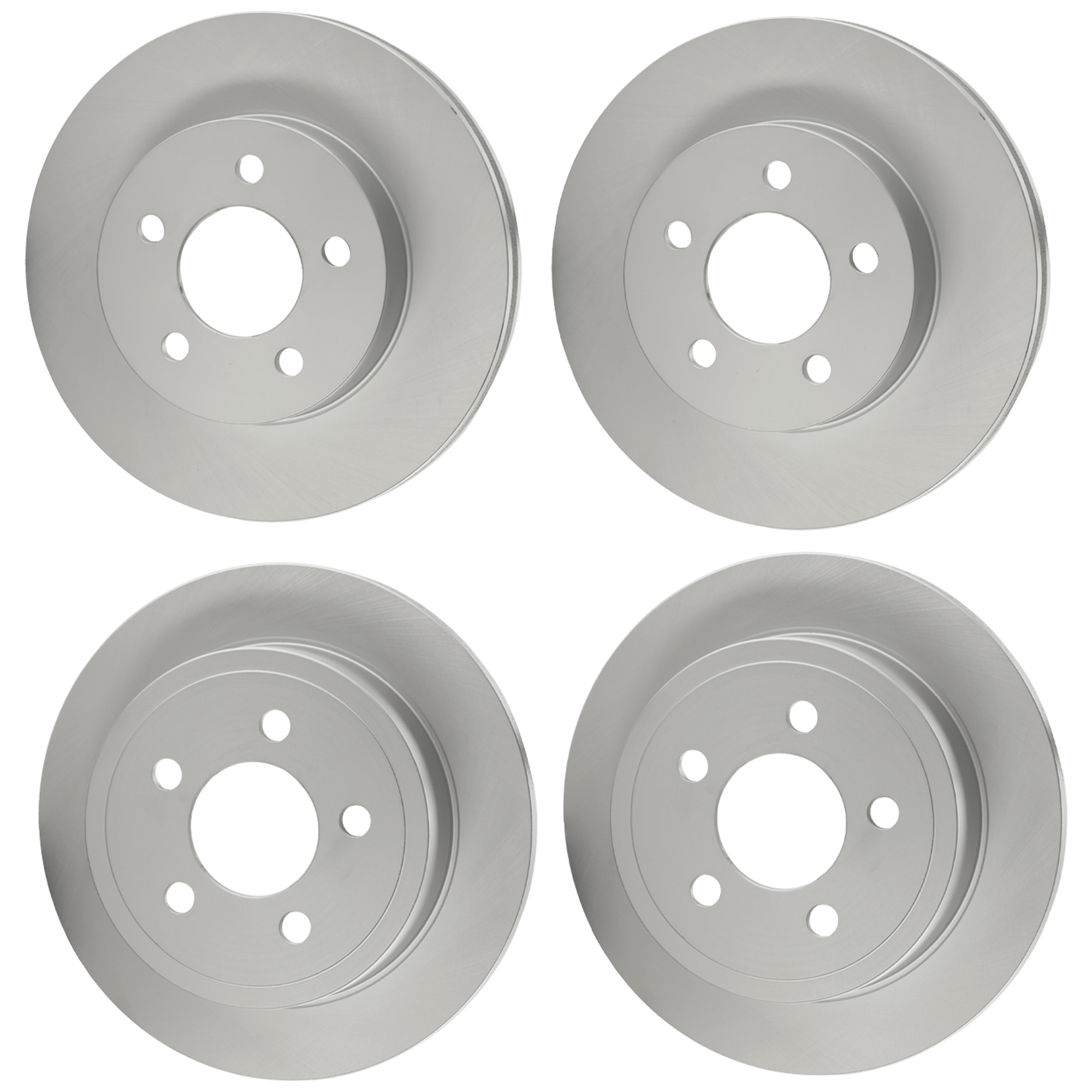 AM LIBERTY 03-07 FRONT AND REAR BRAKE DISC 4 Wheel Set SKU SET JJ27110019G 4 OEM 52128247AA PFM 52128411AB PFM