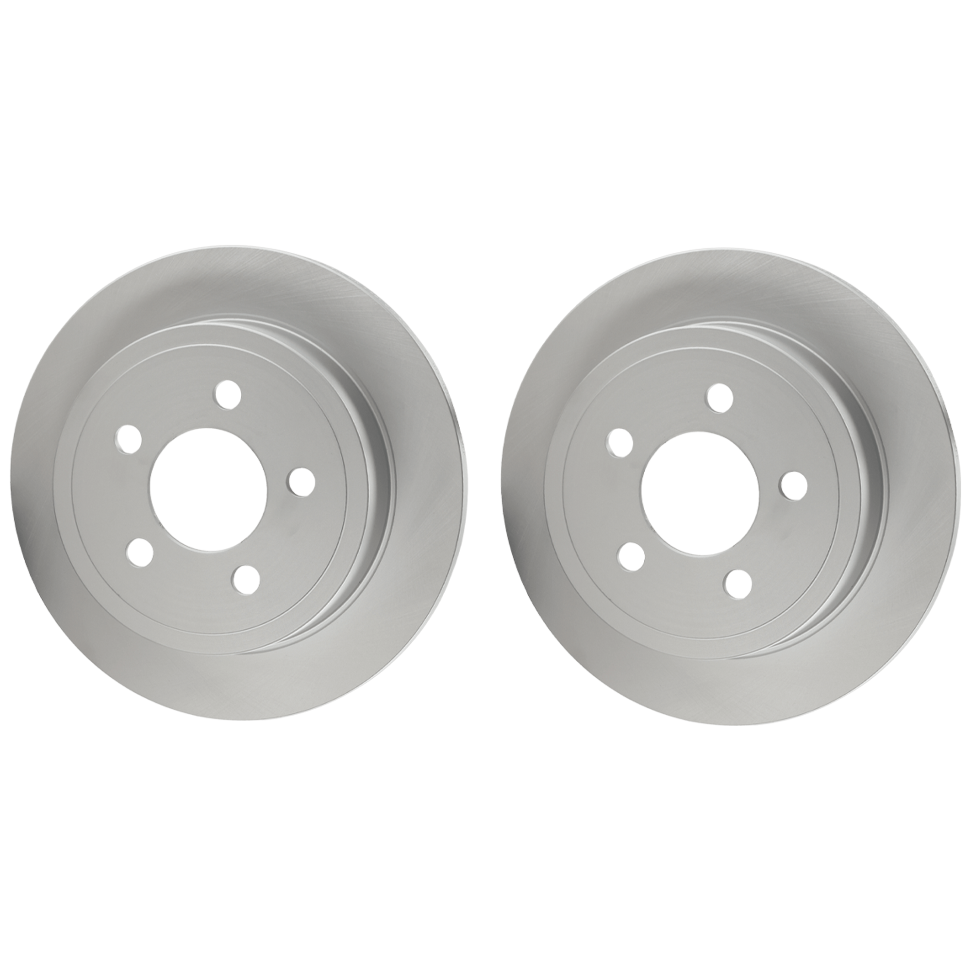 AM LIBERTY 03-07 TJ 03-06 WRANGLER TJ 03-06 REAR BRAKE DISC RH AND LH Plain Surface G Coated Cast Iron Solid 5 Lugs SKU SET JJ27110020G 2 OEM 52128411AB PFM