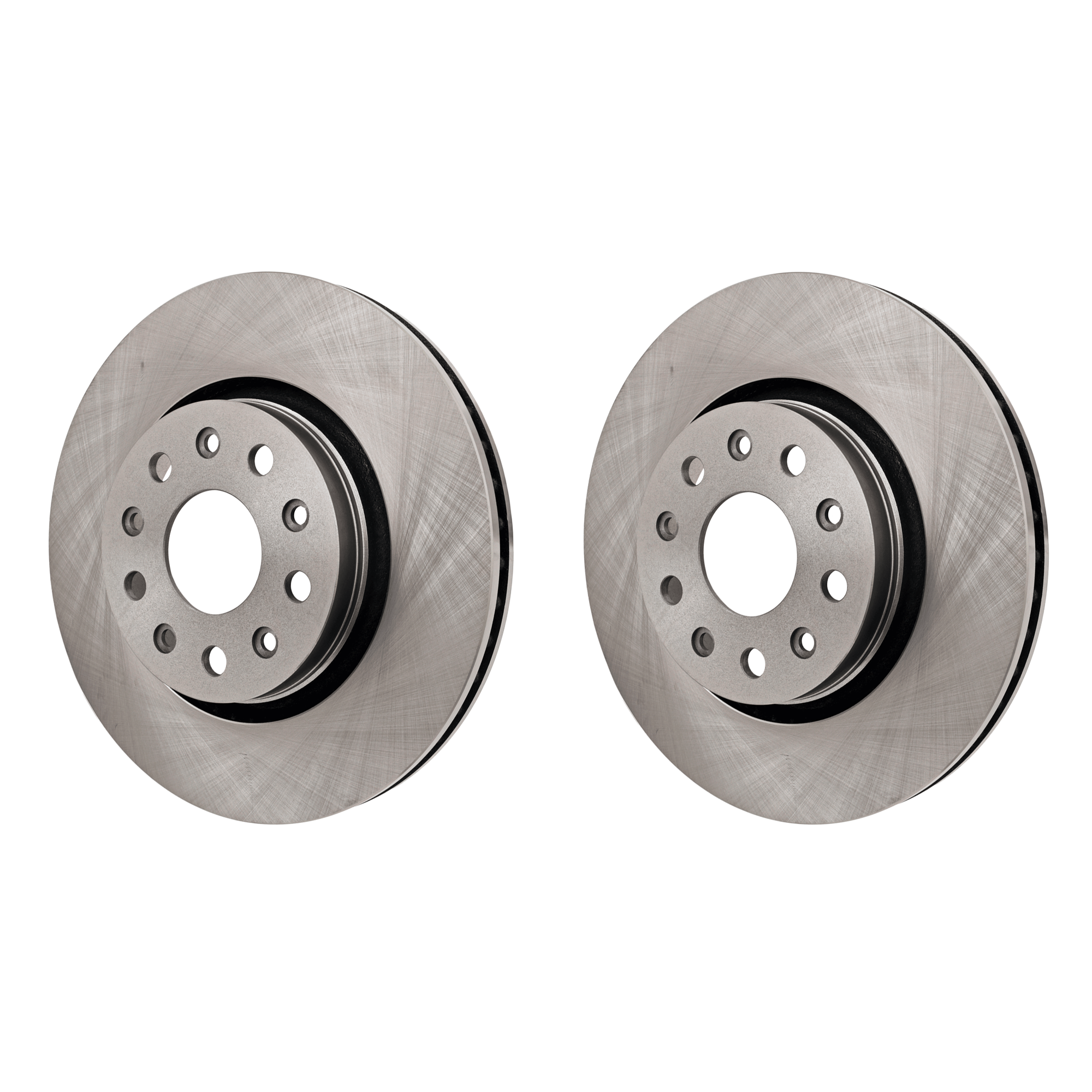AM GLADIATOR 20-22 WRANGLER 18-23 FRONT BRAKE DISC RH AND LH Plain Surface 5 Lugs Cast Iron SKU SET JJ271100412 OEM 68250087AA 68250085AA