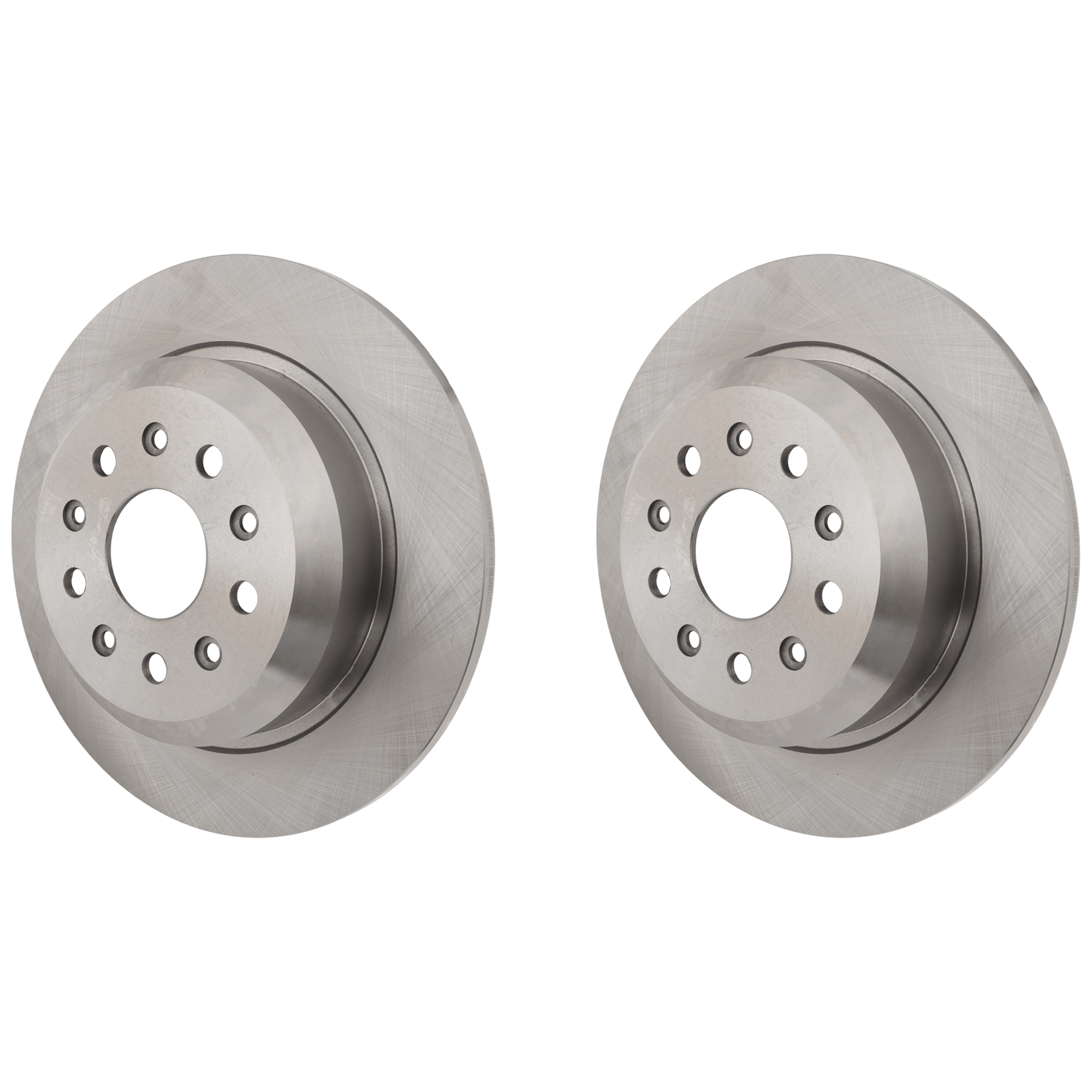 AM WRANGLER 19-23 REAR BRAKE DISC RH AND LH Plain Surface 5 Lugs Cast Iron SKU SET JJ271200092 OEM 68249592AB 68249590AA 68273464