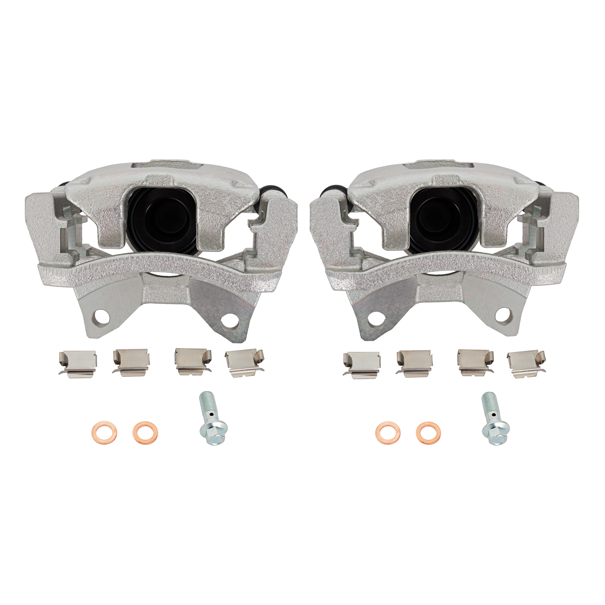 AM WRANGLER 07-17 LIBERTY 08-12 REAR BRAKE KIT WITH CALIPERS 2 Wheel Set Includes 2 Brake Caliper SKU SET JJ27160003 OEM 68003774AA 68003775AA