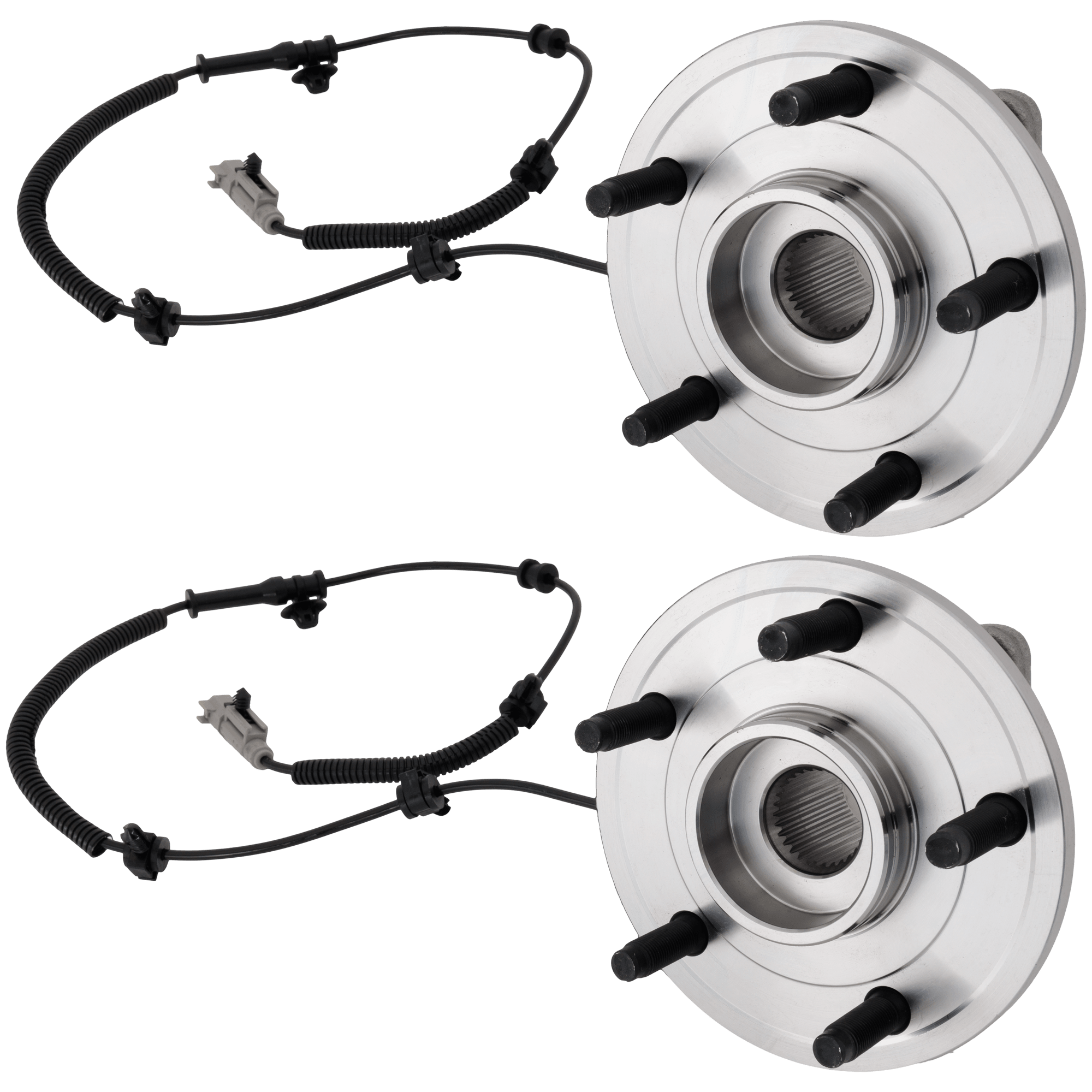 AM GRAND CHEROKEE 05-10 COMMANDER 06-10 FRONT HUB ASSEMBLY RH AND LH SKU SET JJ283705-2 OEM 52089434AE