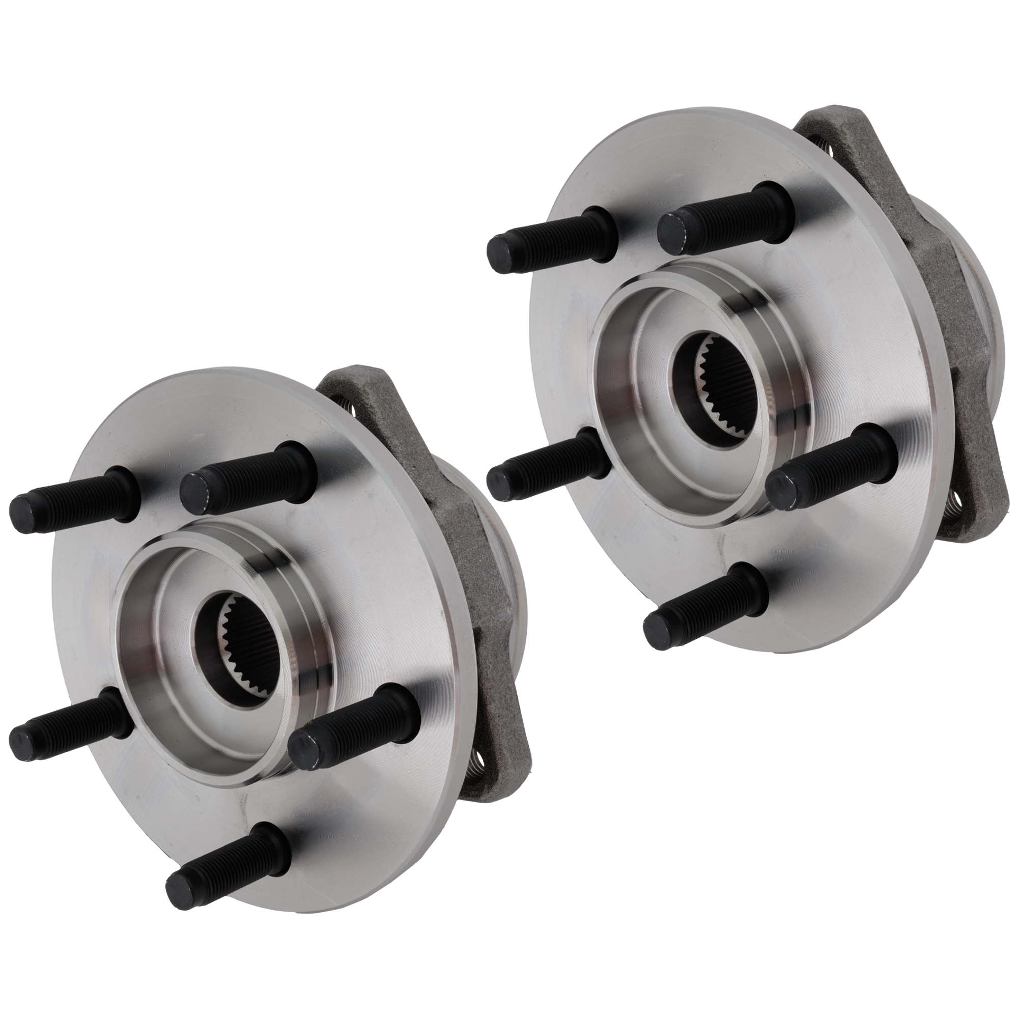 AM LIBERTY 02-05 FRONT HUB ASSEMBLY RH AND LH 5 Studs 3 Bolt Modified Triangular Flange Driven SKU SET JJ283707-2 OEM 713178-7990150-40058005-400580