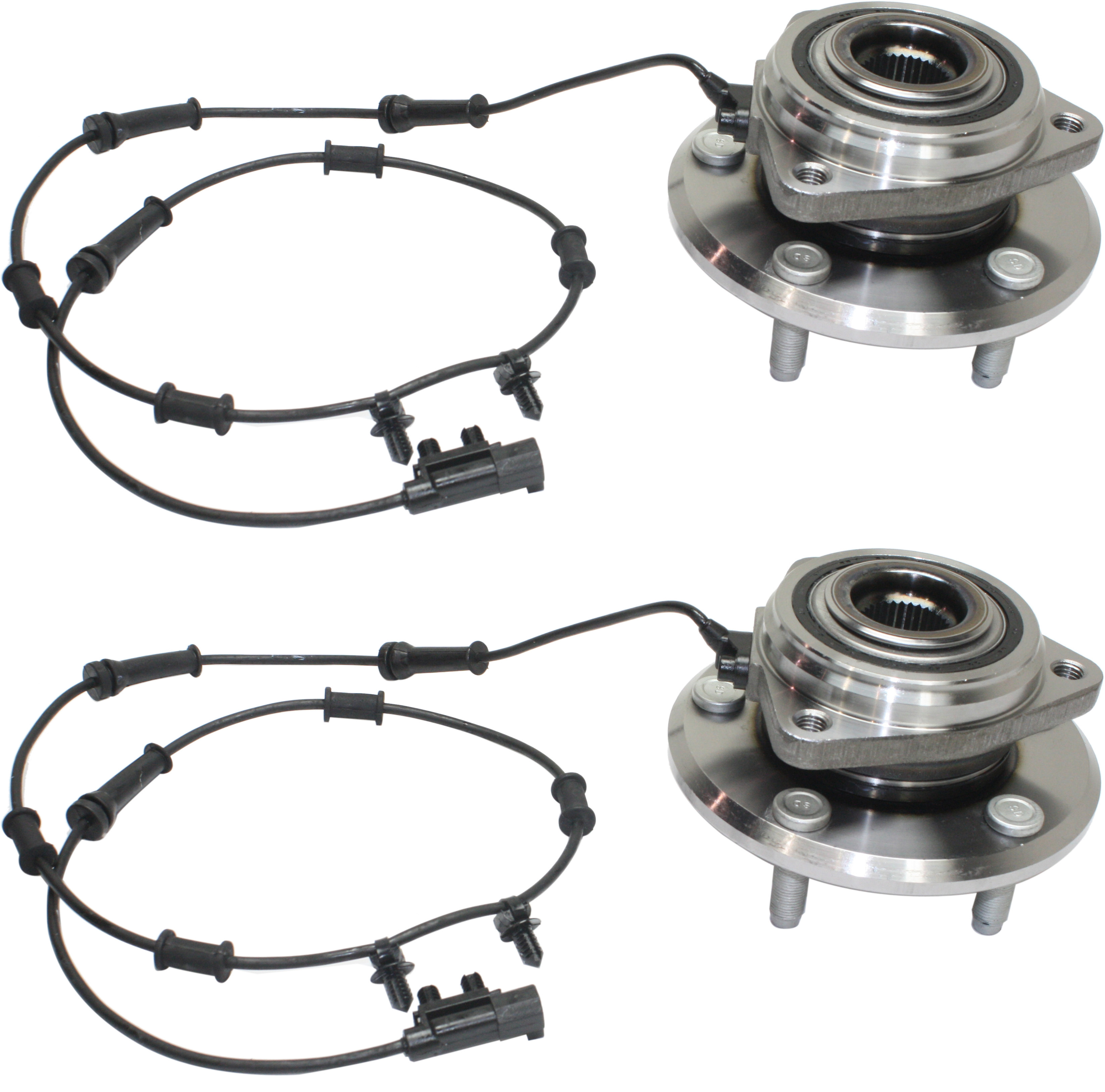 AM WRANGLER 07-10 FRONT HUB ASSEMBLY RH AND LH 5 Studs 4WD RWD SKU SET JJ283716-2 OEM 52060398AC
