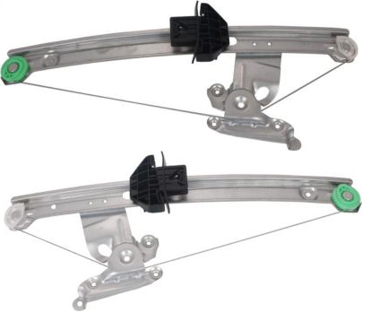 AM S TYPE 00-02 REAR WINDOW REGULATOR RH AND LH Power w o Motor Base Model SKU SET JJ491709 OEM XR848084 XR848085