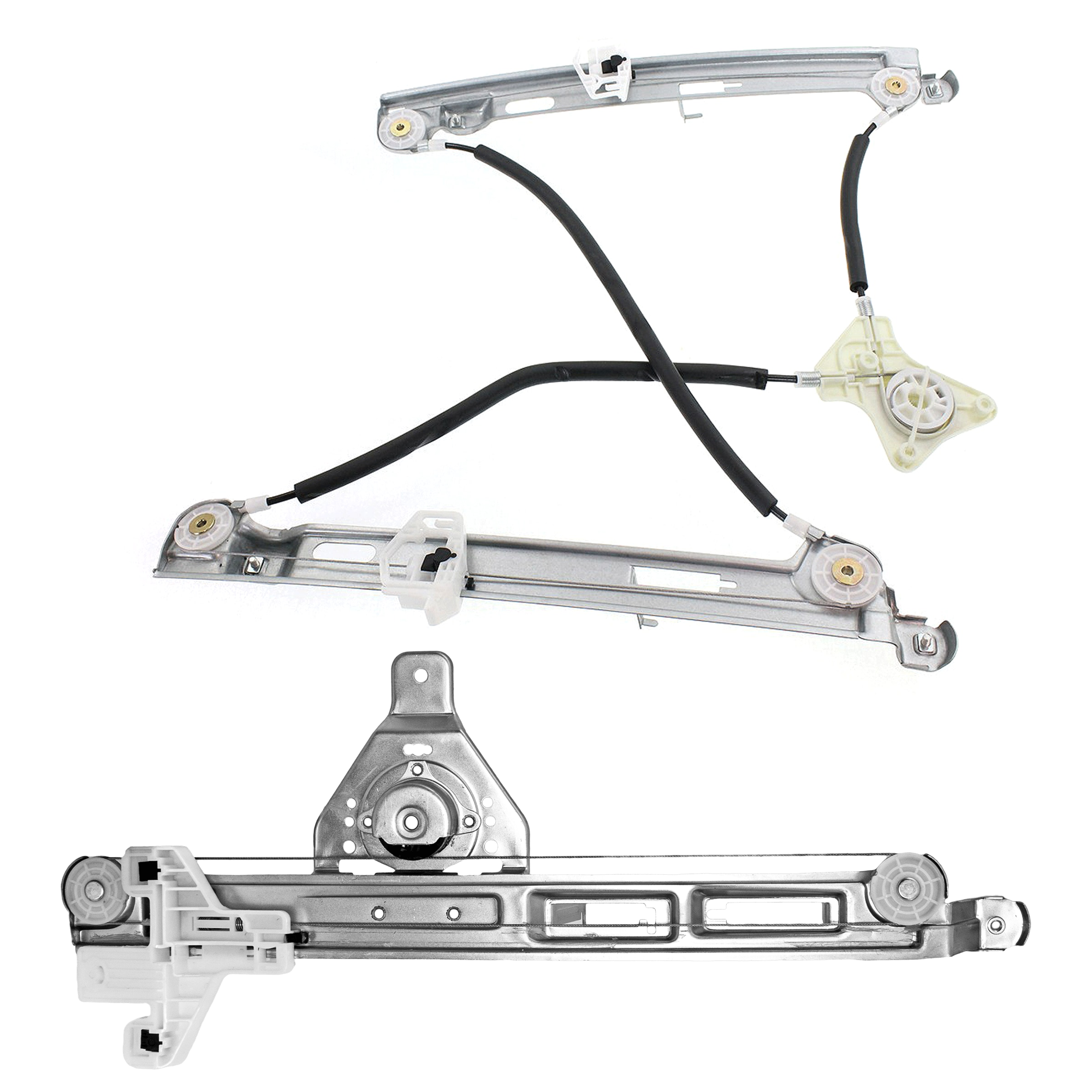 AM PATRIOT 07-17 FRONT AND REAR WINDOW REGULATOR RH Power w o Motor SKU SET JJ491729 A Partslink CH1351186 OEM 68002892AA 68004422AA