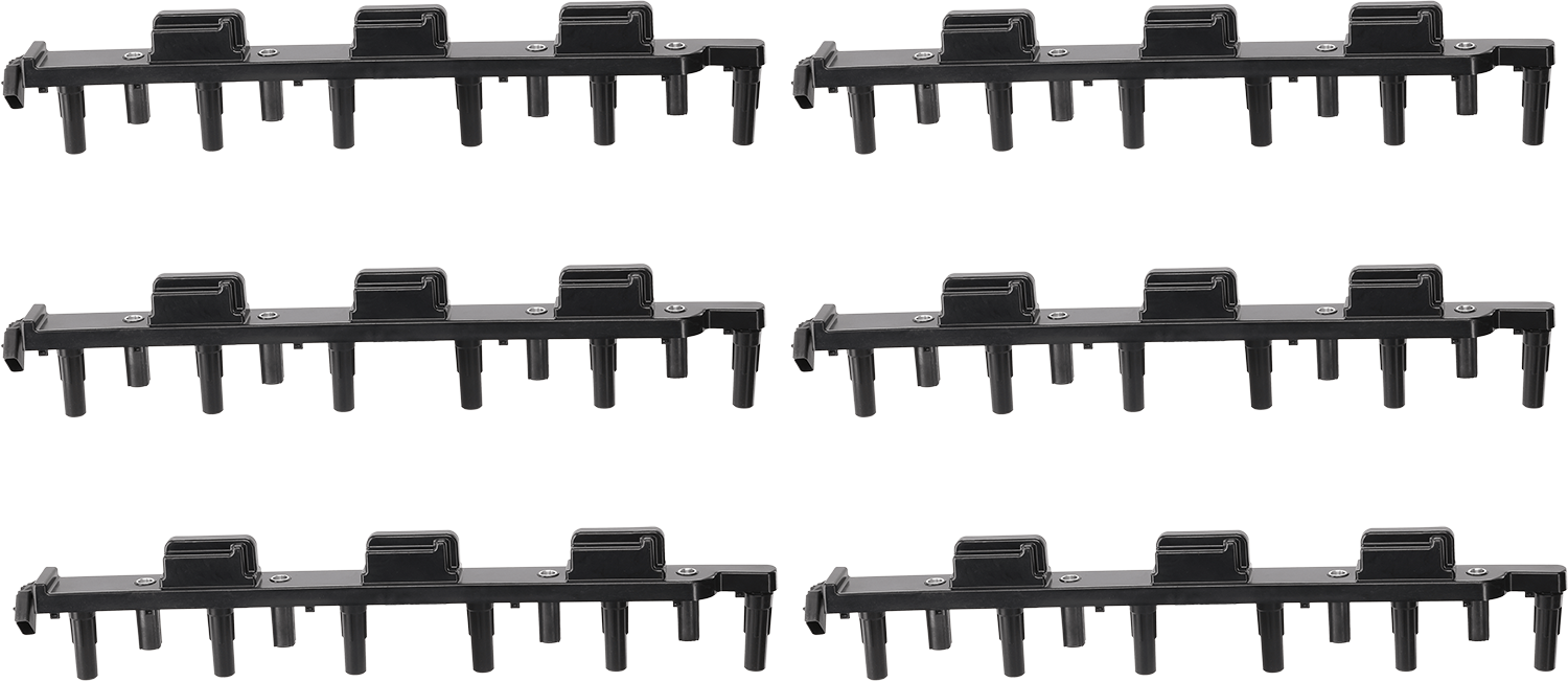 AM WRANGLER 00-06 IGNITION COIL Blade Plug Terminal Type Set of 6 SKU SET JJ504607-6 OEM 26345-48662-50056-250056-36803