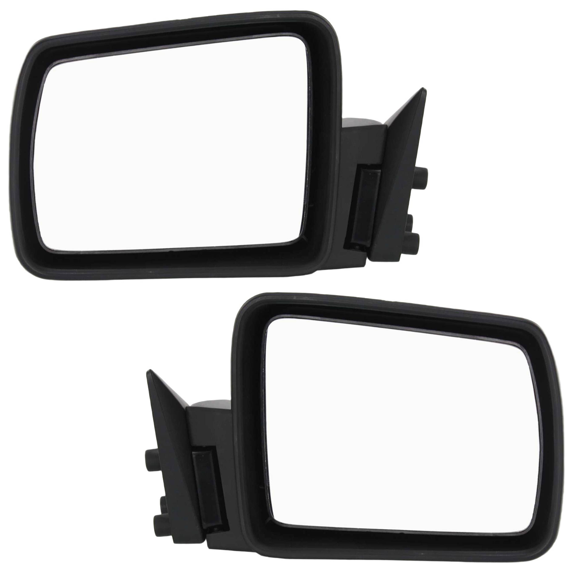 AM CHEROKEE 84-96 MIRROR RH AND LH Power Non Folding Non Heated Paintable No Auto dimming BSD Memory and Signal Light SKU SET JJP15ER Partslink CH1320123 CH1321123 OEM 55075432-55075433