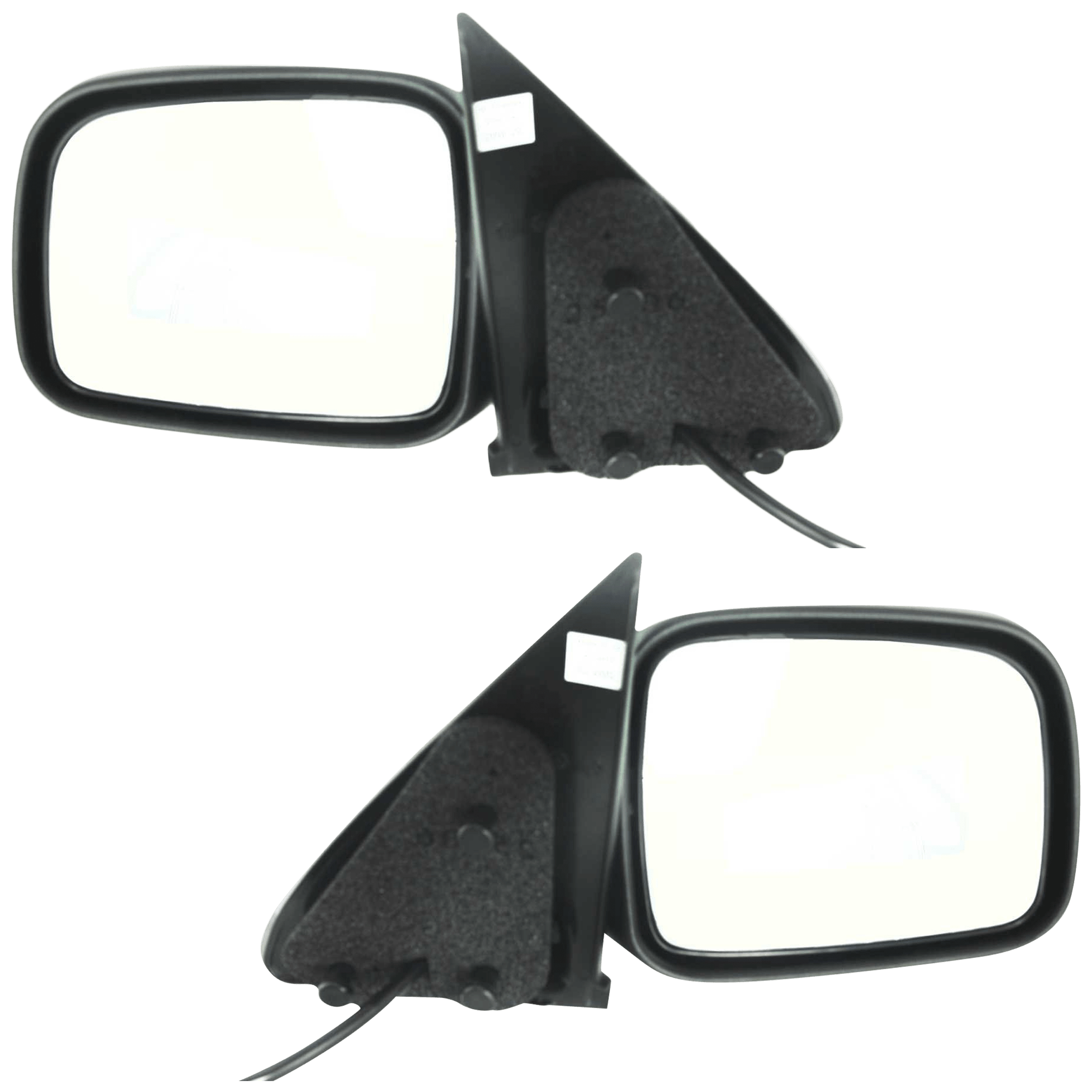 AM LIBERTY 02-07 MIRROR RH AND LH Power Manual Folding Non Heated Textured w 8 hole 3 pin plug No Memory SKU SET JJP26ER Partslink CH1320218 CH1321218 OEM 55155840AI 55155841AI