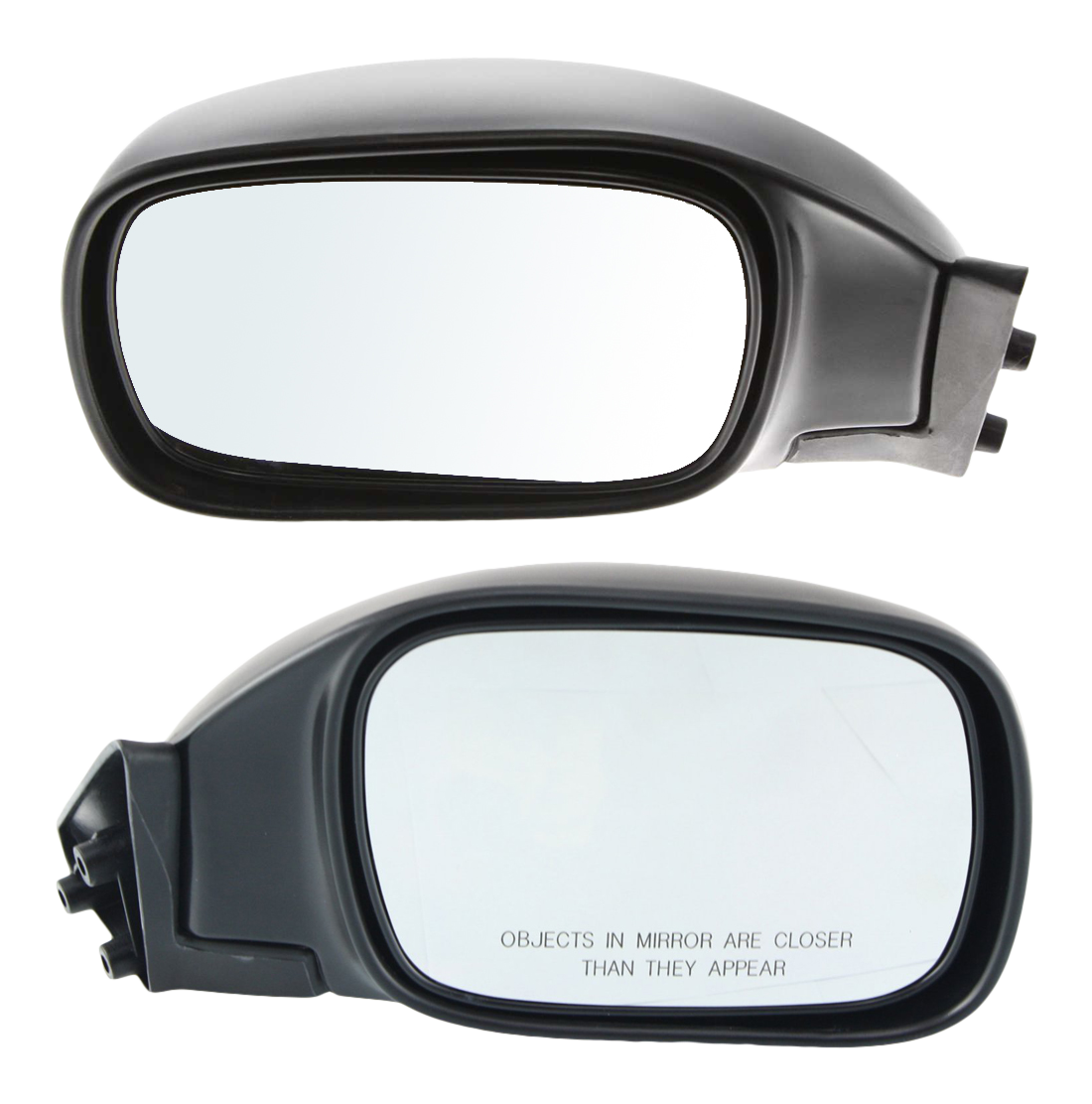 AM CHEROKEE 97-01 MIRROR RH AND LH Manual Adjust Manual Folding Non Heated Textured No Auto dimming BSD Memory and Signal Light SKU SET JJP29R Partslink CH1320209 CH1321209 OEM 55154946AC 55154947AC