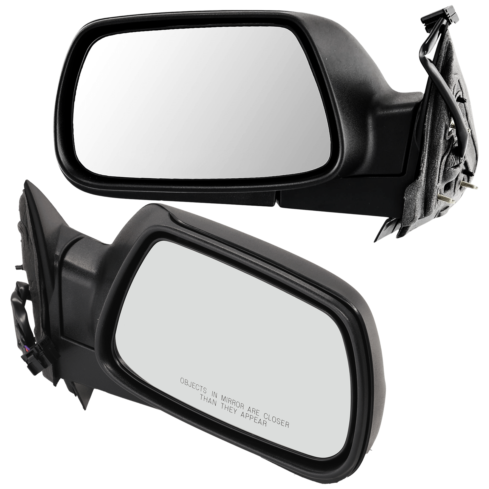 AM GRAND CHEROKEE 05-10 MIRROR RH AND LH Power Manual Folding Non Heated Textured No Memory SKU SET JJP30ER Partslink CH1320244 CH1321244 OEM 55156454AE 55156455AE