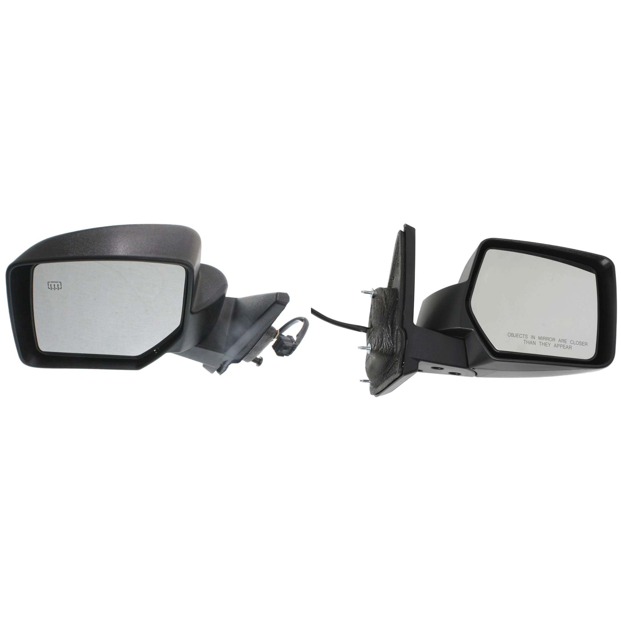 AM PATRIOT 07-17 MIRROR RH AND LH Power Manual Folding Heated Textured SKU SET JJP49ER Partslink CH1320283 CH1320337 CH1321283 CH1321337 OEM 5155462AK 5115046AL 5155463AK