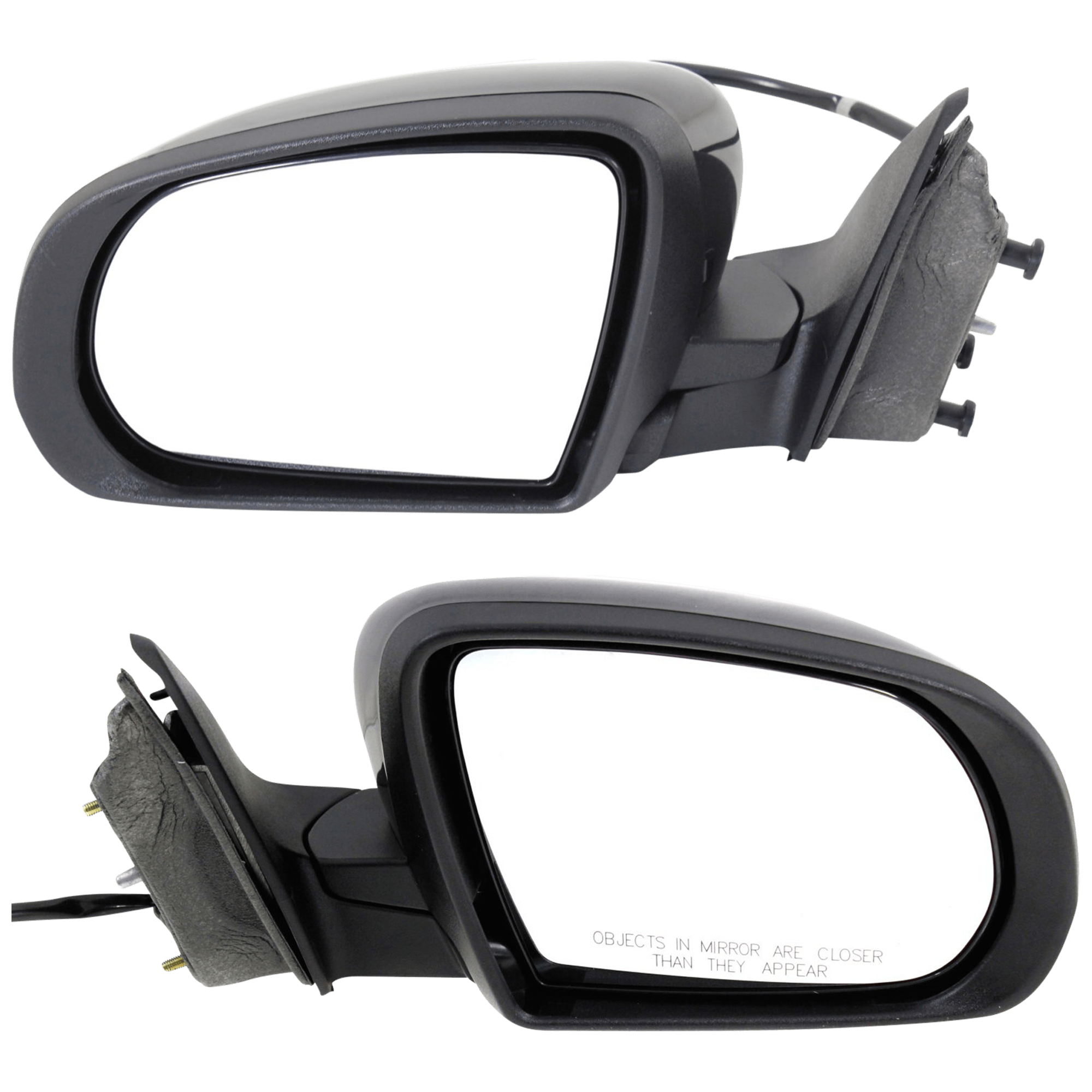 AM CHEROKEE 14-18 MIRROR RH AND LH Power Manual Folding Non Heated Paintable No Auto dimming BSD Memory and Signal Light SKU SET JJP59ER Partslink CH1320367 CH1321367 OEM 1UV64TZZAD 1UV65TZZAD