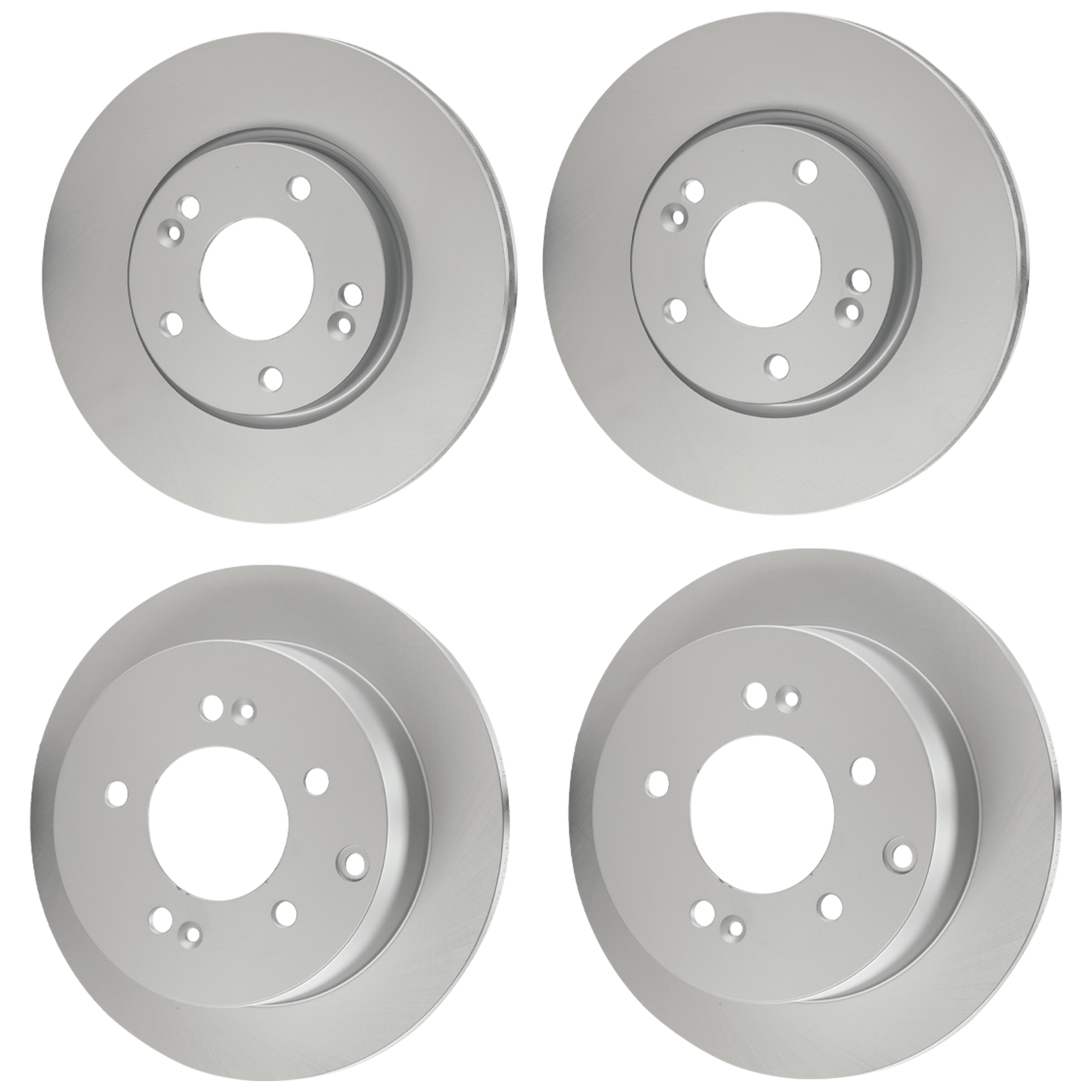 AM FORTE FORTE KOUP 10-13 FRONT AND REAR BRAKE DISC 4 Wheel Set SKU SET JK27110004G 4 OEM 517121M000 PFM 584110Q300 PFM